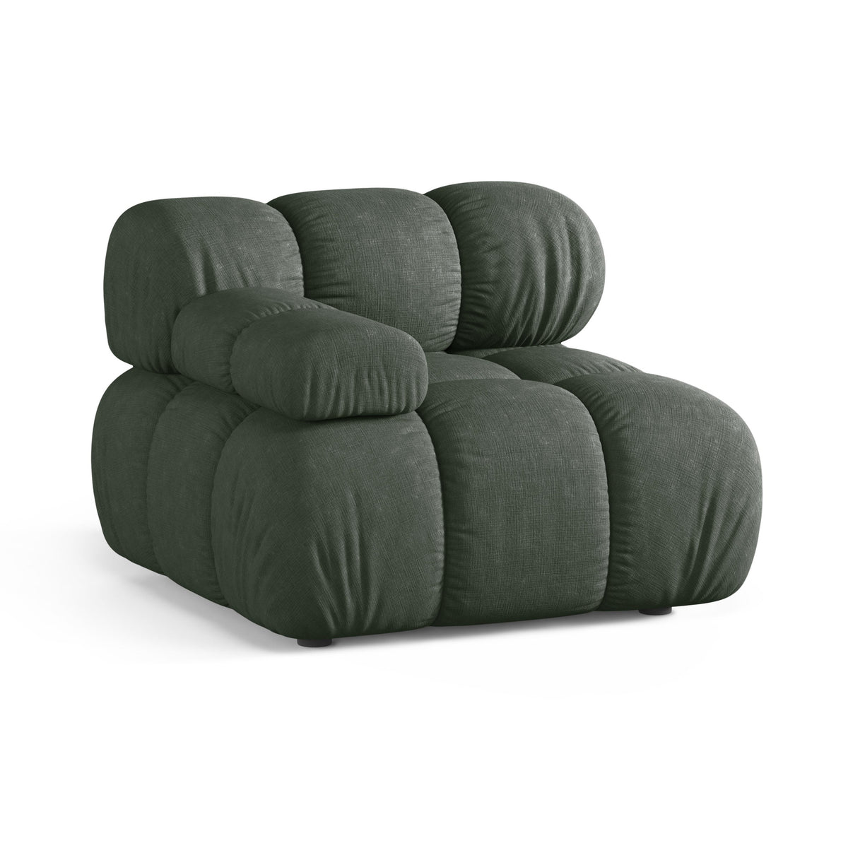 BELLIS Modular Sofa - Left Module in Dark Green