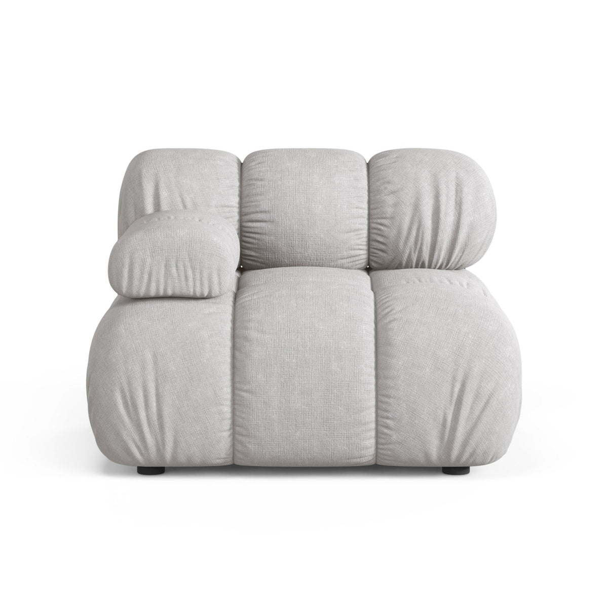 BELLIS Modular Sofa - Left-Side Module in Light Gray