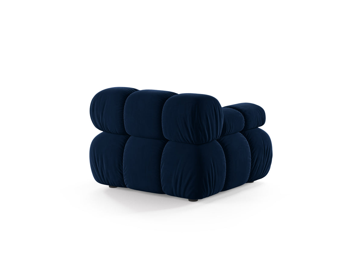 BELLIS Velvet Modular Sofa - Left Module in Royal Blue