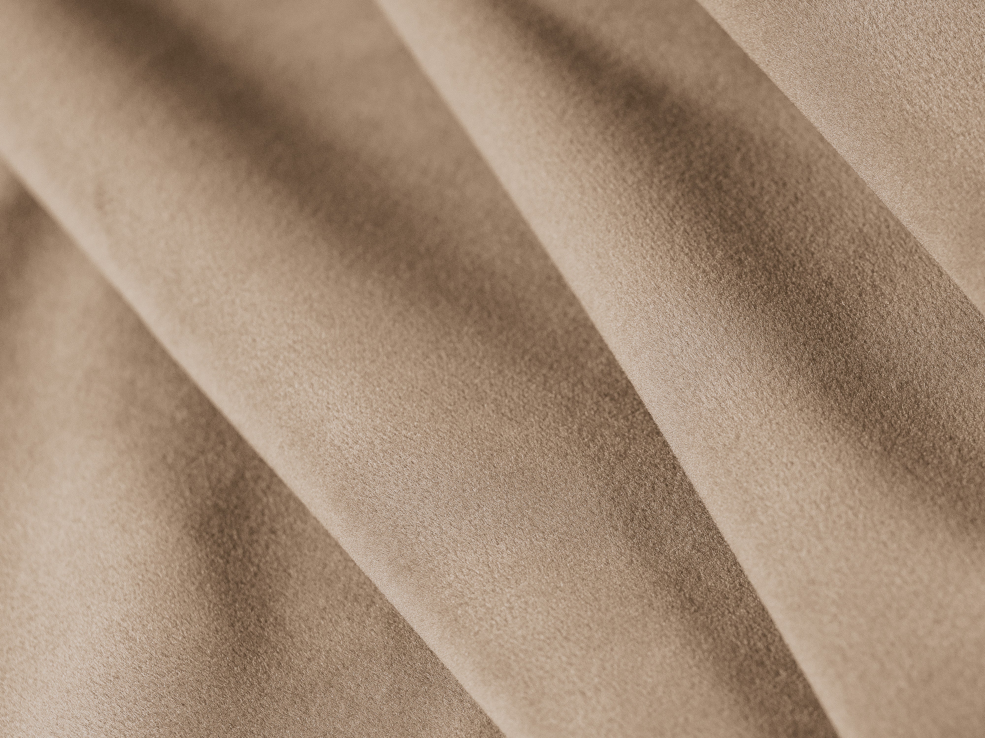 Sofa modułowa aksamitna BLOOM - element prawostronny piaskowy