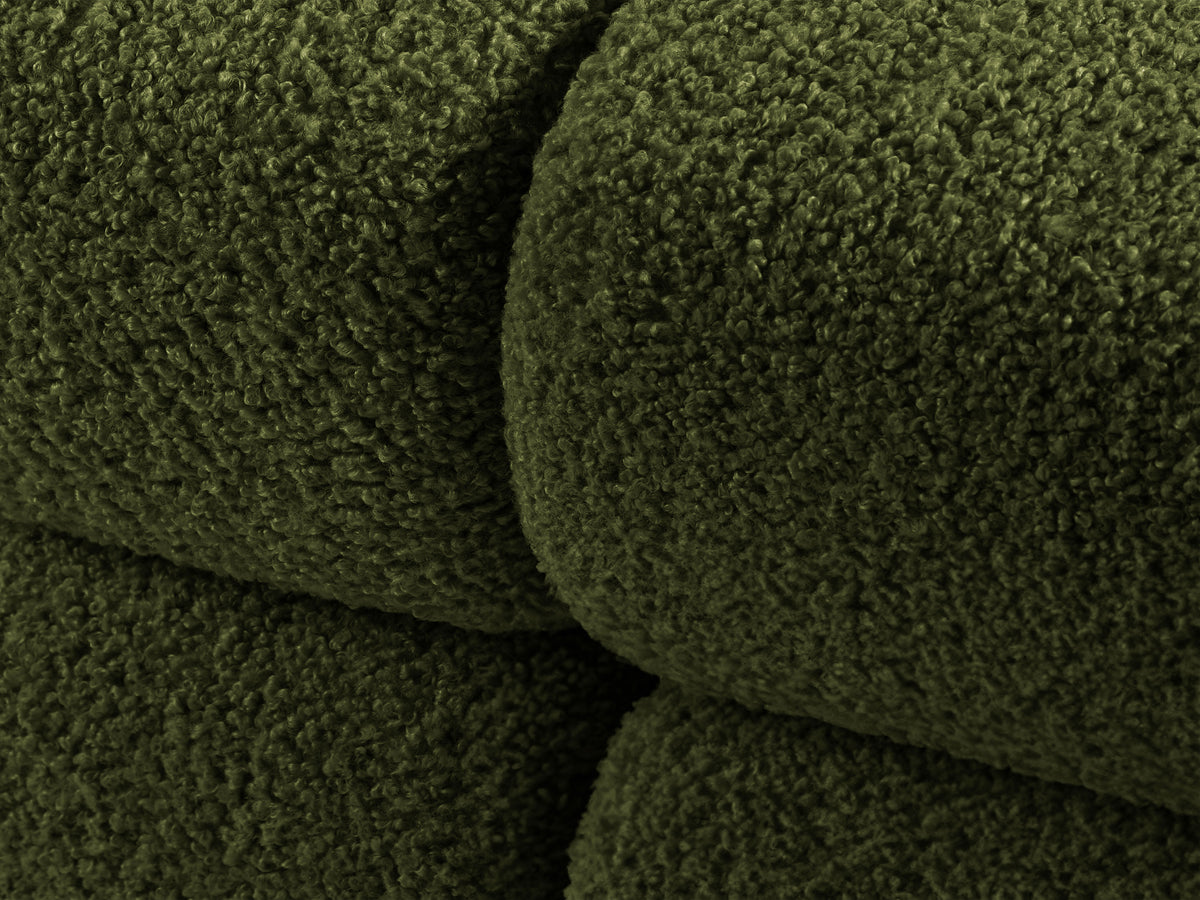 BELLIS Modular Sofa - Right Module in Green Boucle