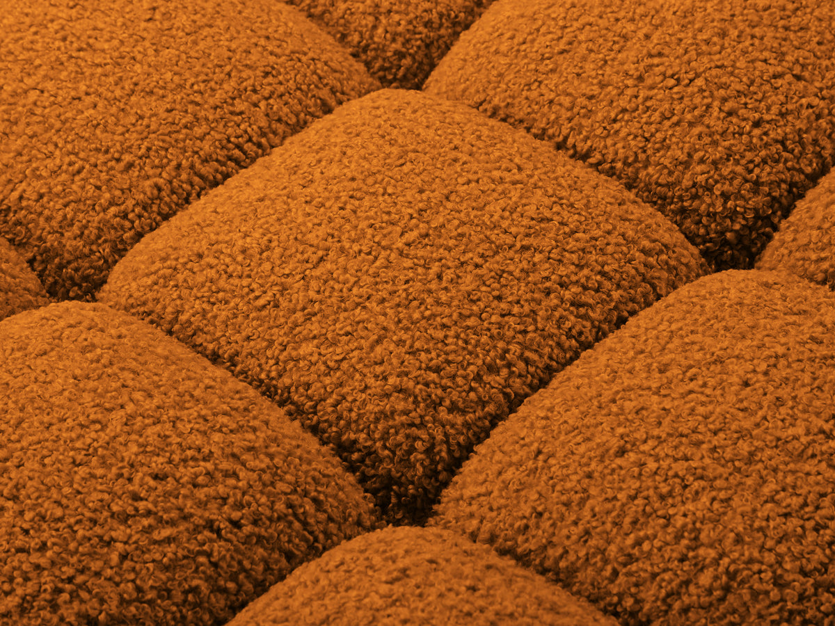 BELLIS Modular Sofa - Right Side Module in Brick Boucle