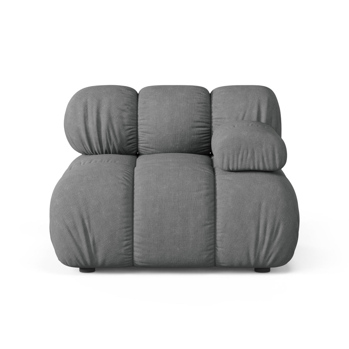 BELLIS Modular Sofa - Right Side Module in Gray