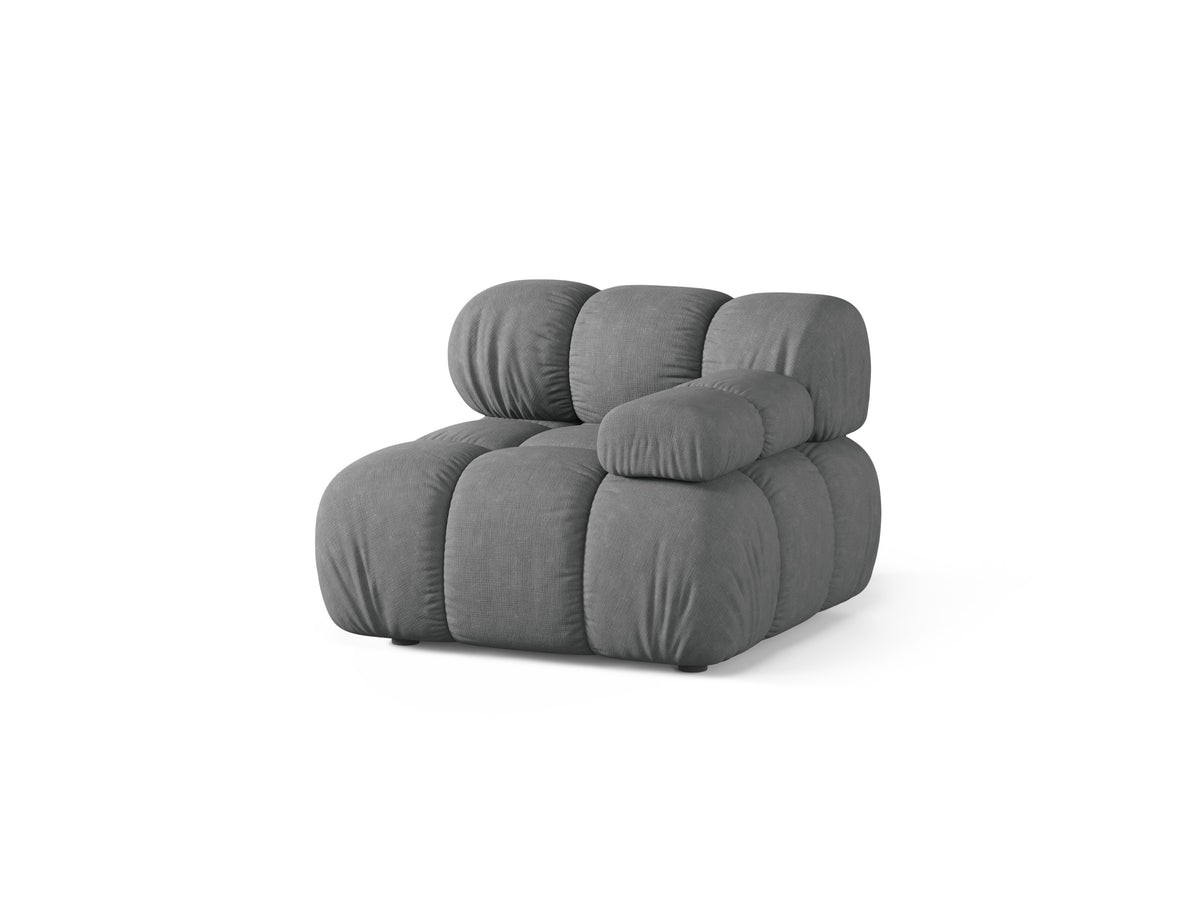 BELLIS Modular Sofa - Right Side Module in Gray