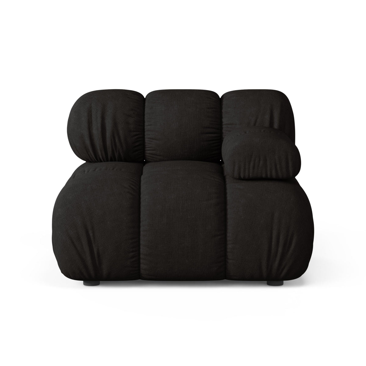 BELLIS Modular Sofa - Right Side Module in Black