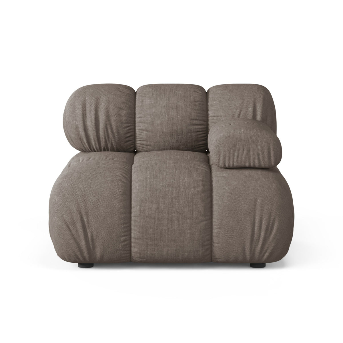 BELLIS Modular Sofa - Right Module in Dark Cappuccino
