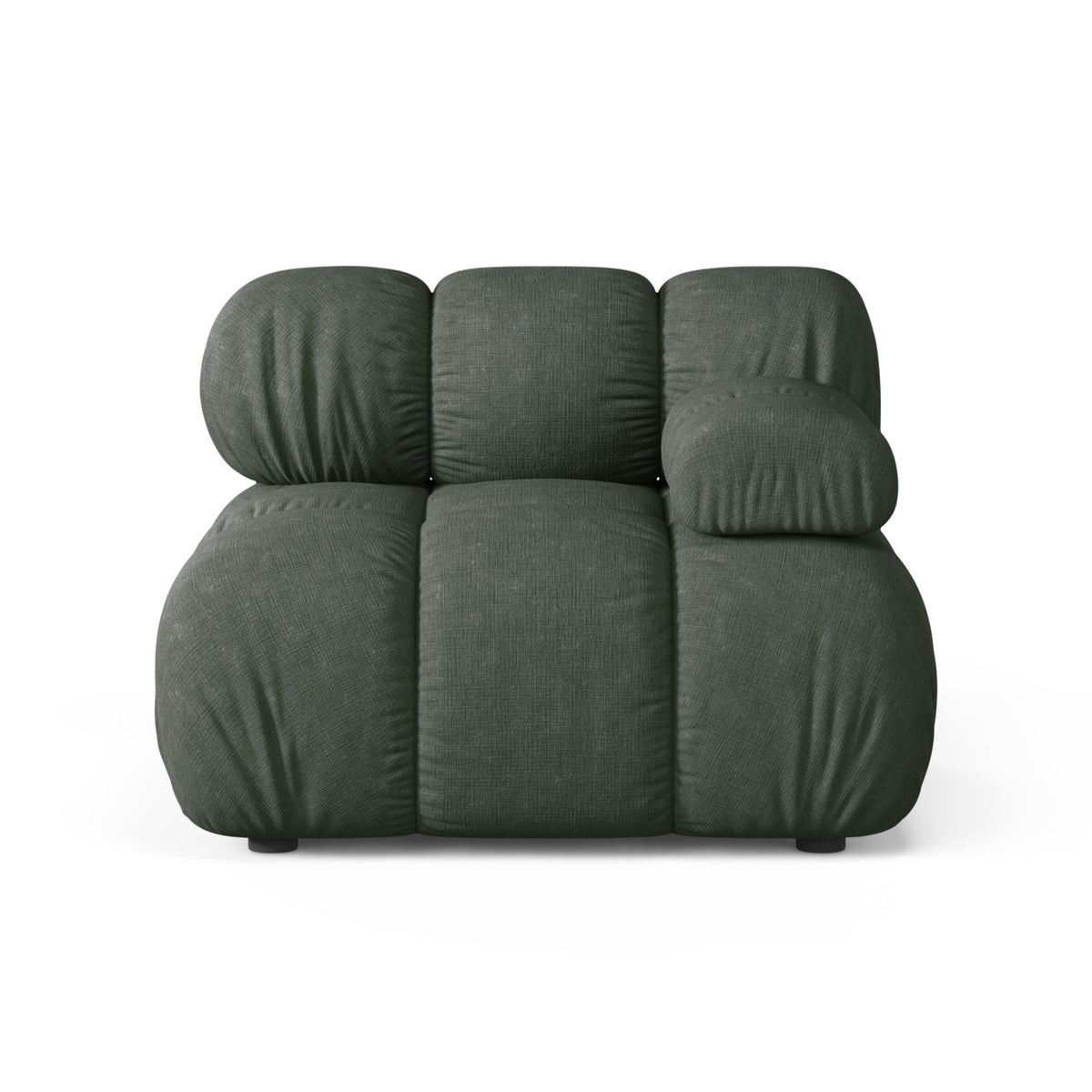 BELLIS Modular Sofa - Right Module in Dark Green