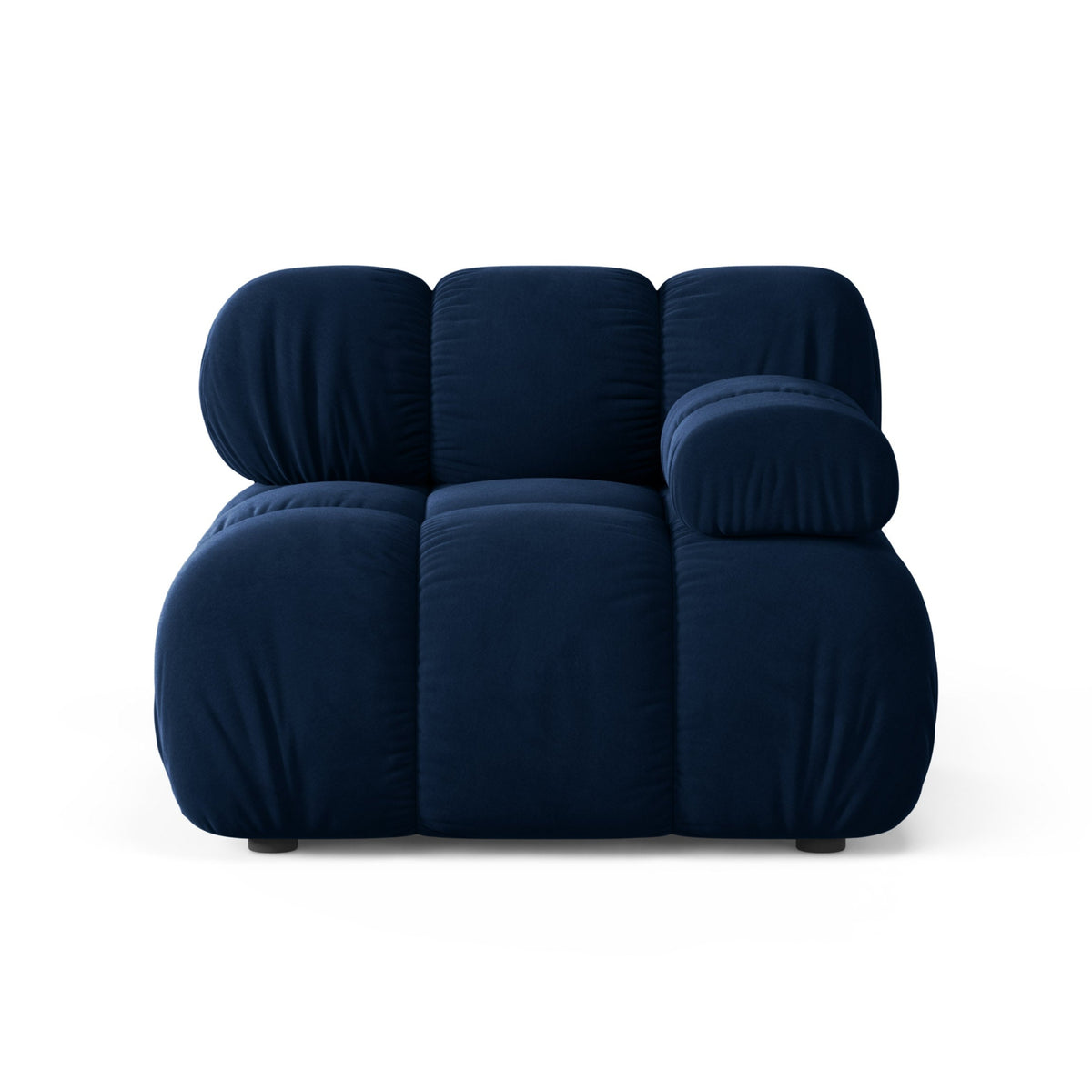 BELLIS Velvet Modular Sofa - Right Module in Royal Blue