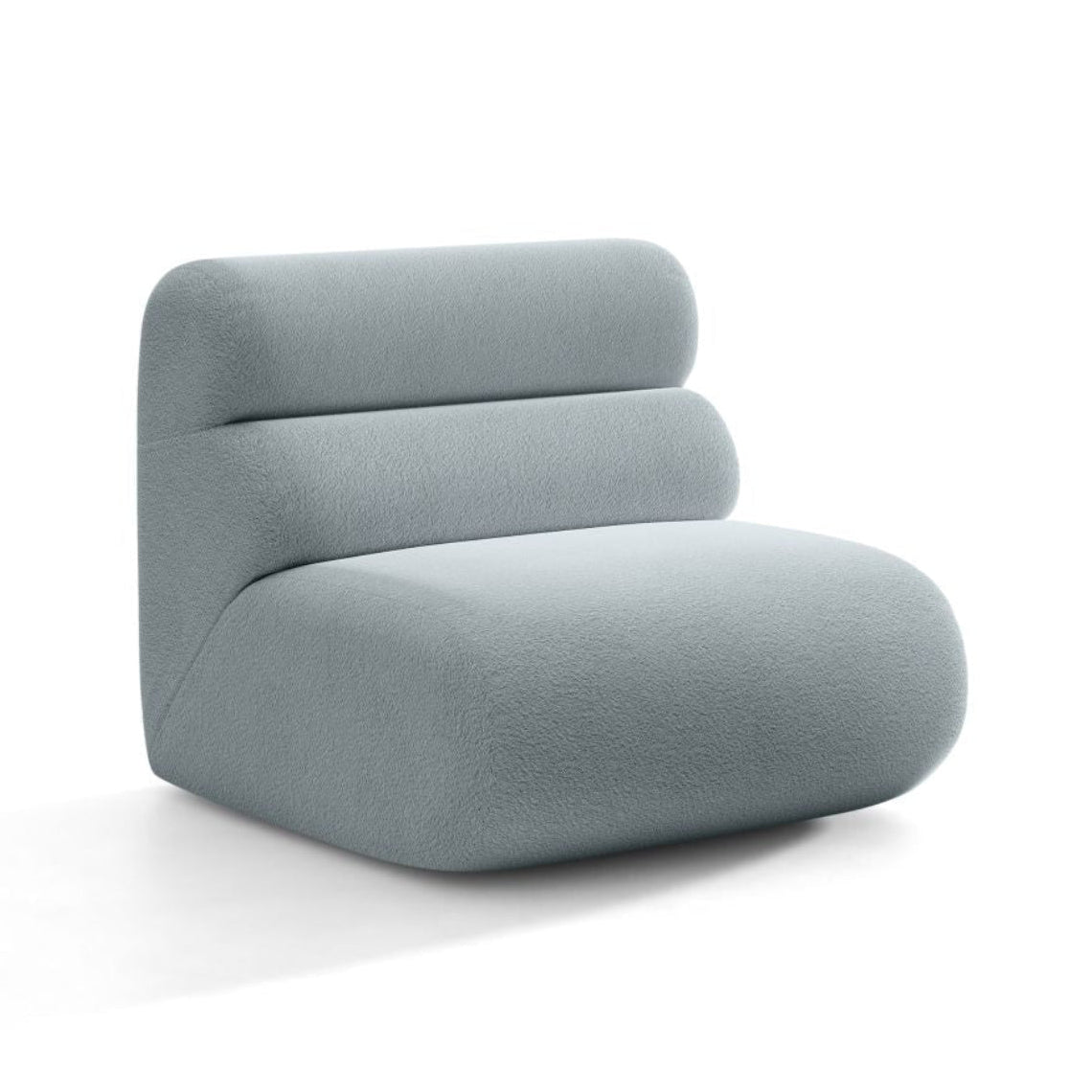 NEO Armchair / Module in Blue Boucle