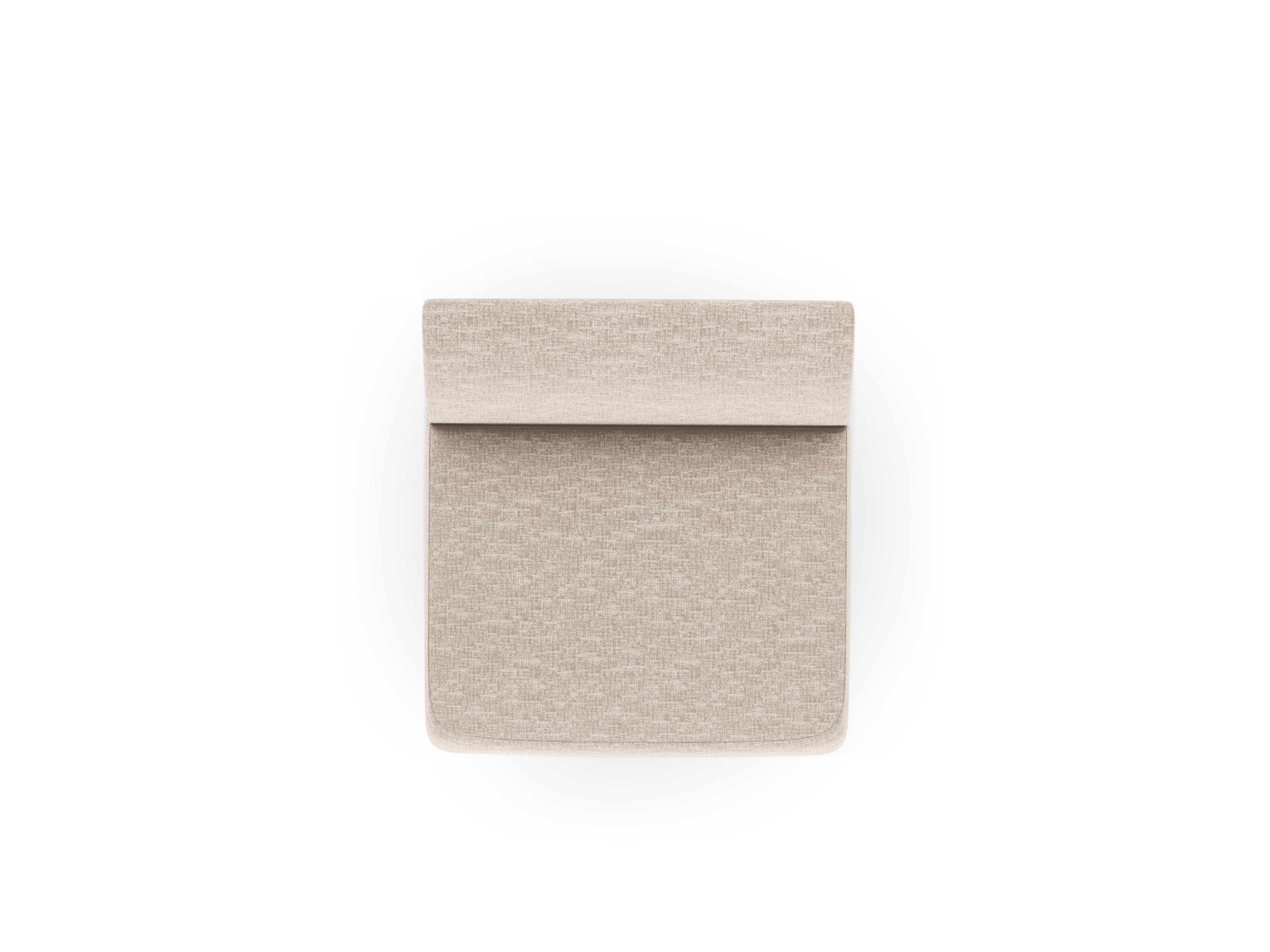 Sessel / Modul MILEY beige schimmernder Chenille