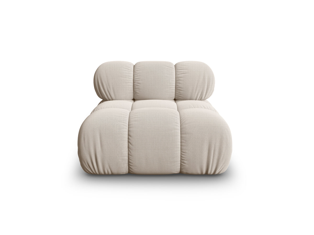 BELLIS Armchair / Module in Beige 3D Fabric