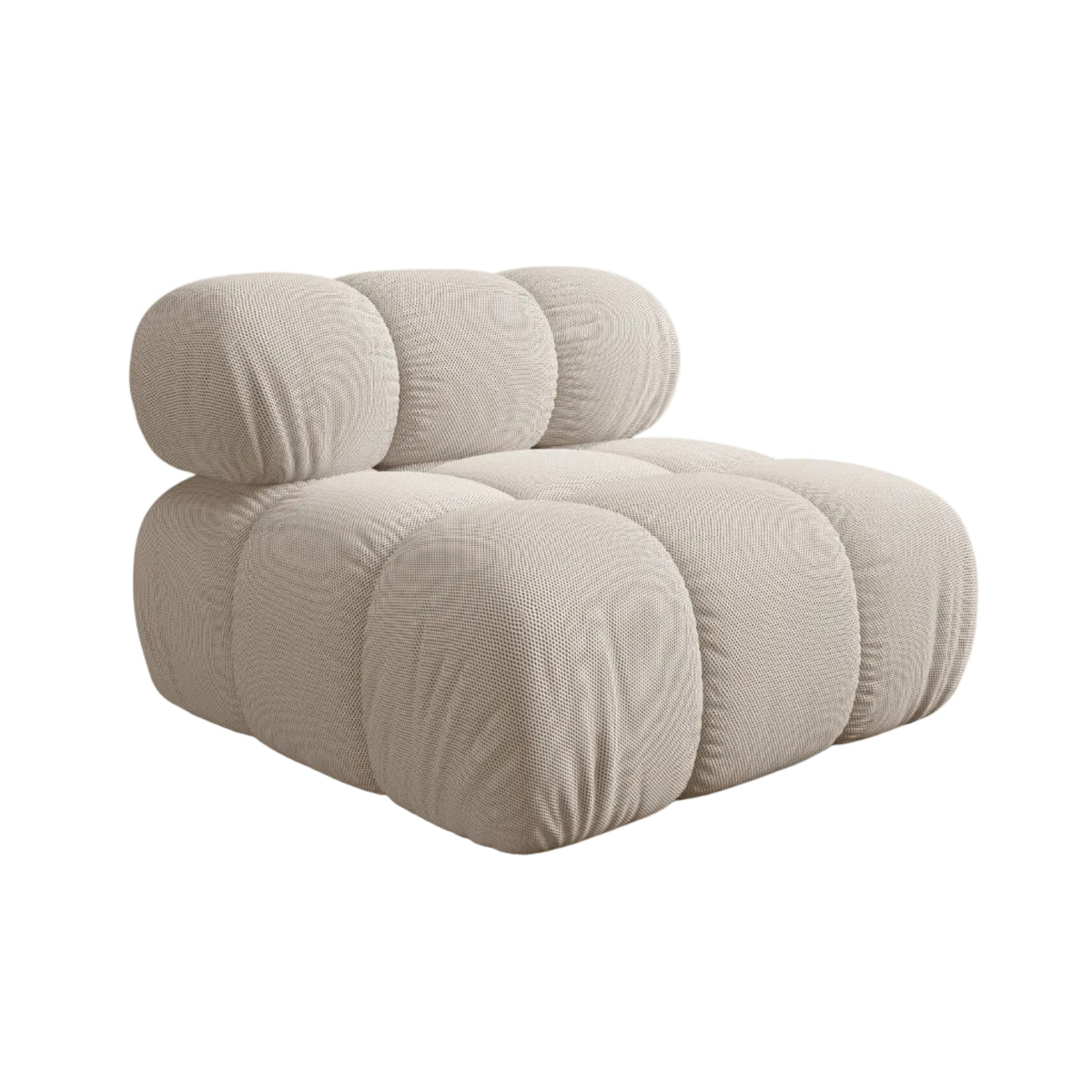 BELLIS Armchair / Module in Beige 3D Fabric