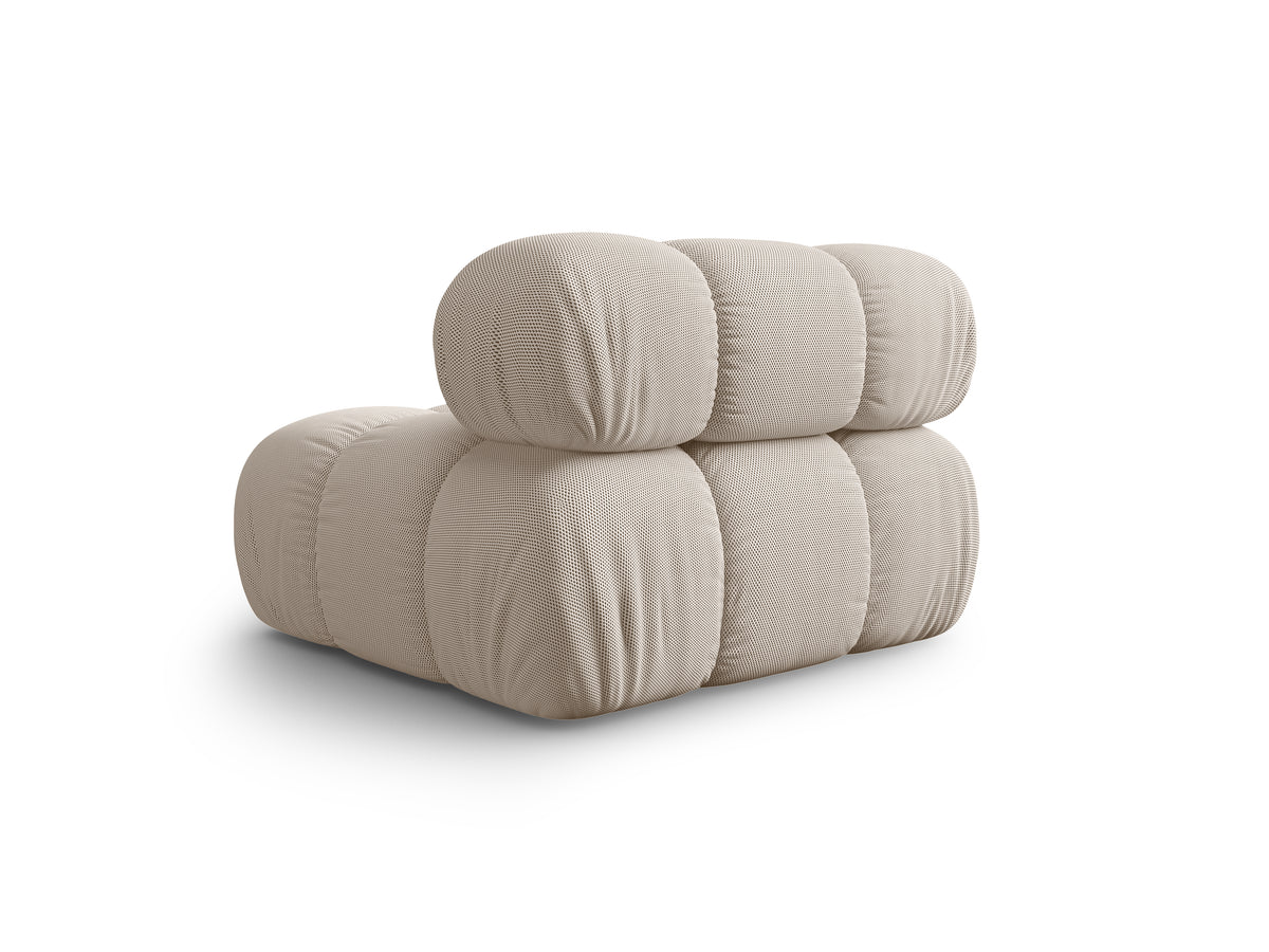 BELLIS Armchair / Module in Beige 3D Fabric