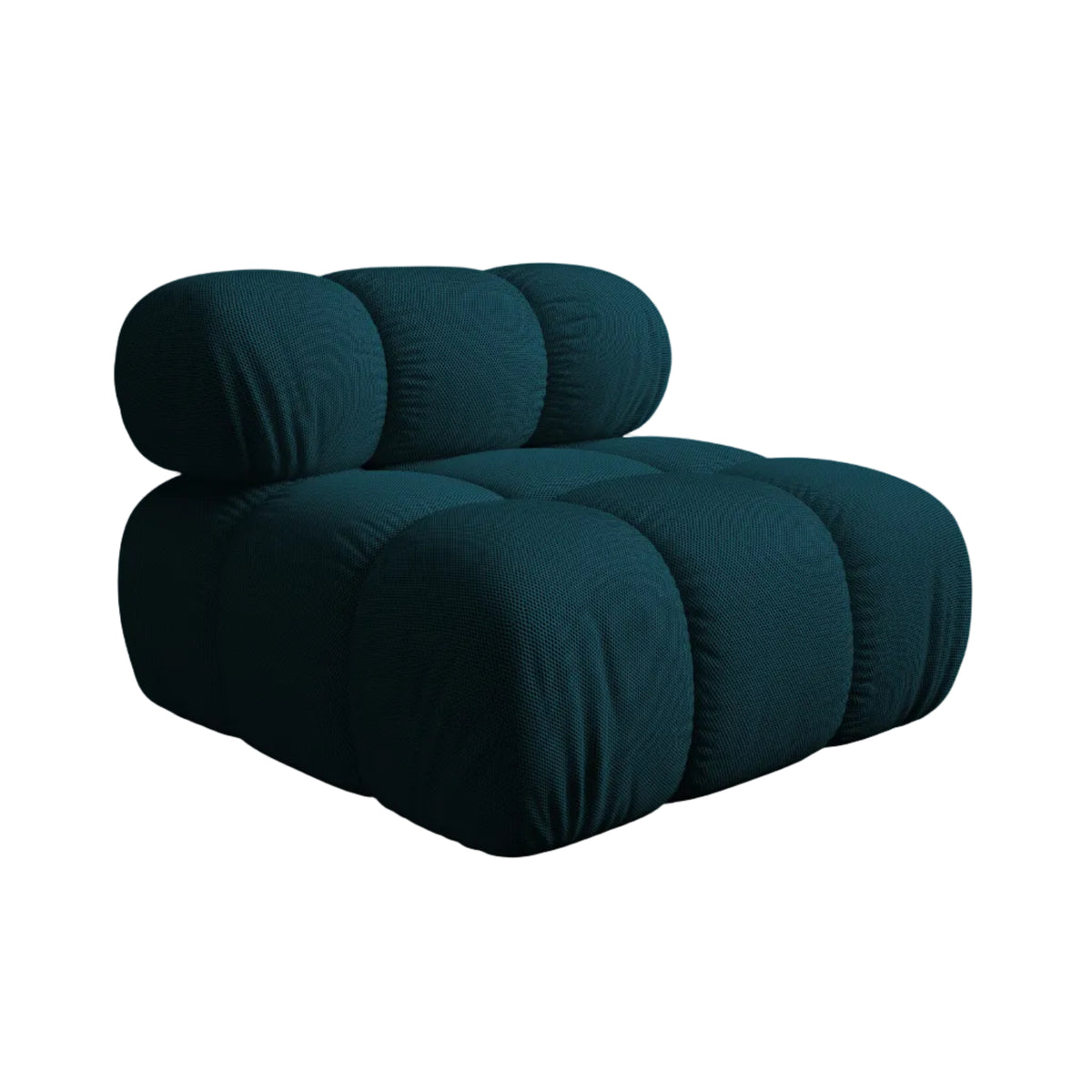 BELLIS Armchair / Module in Sea Blue 3D Fabric