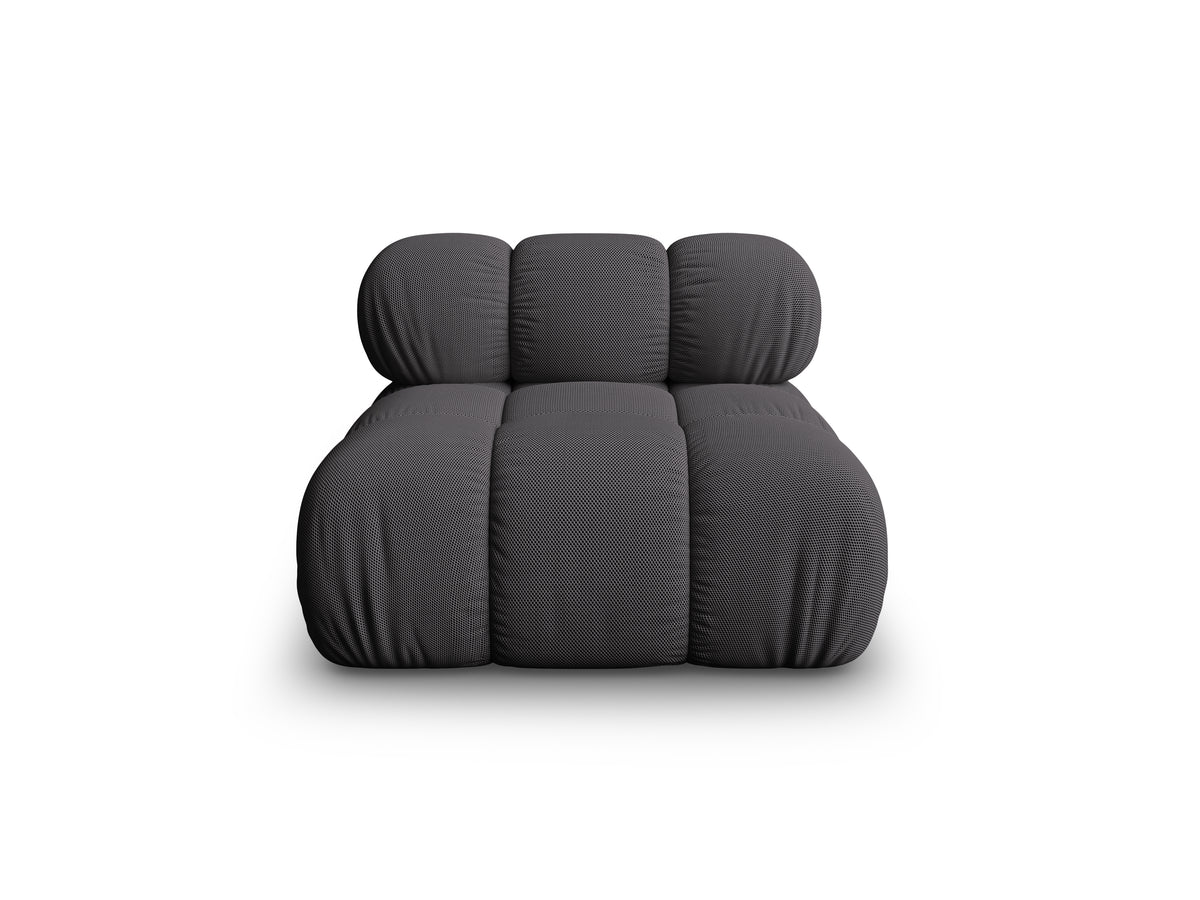 BELLIS Armchair / Module in Dark Gray 3D Fabric