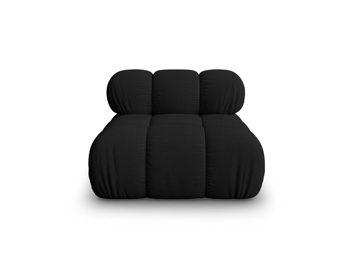 BELLIS Armchair / Module in Black 3D Fabric