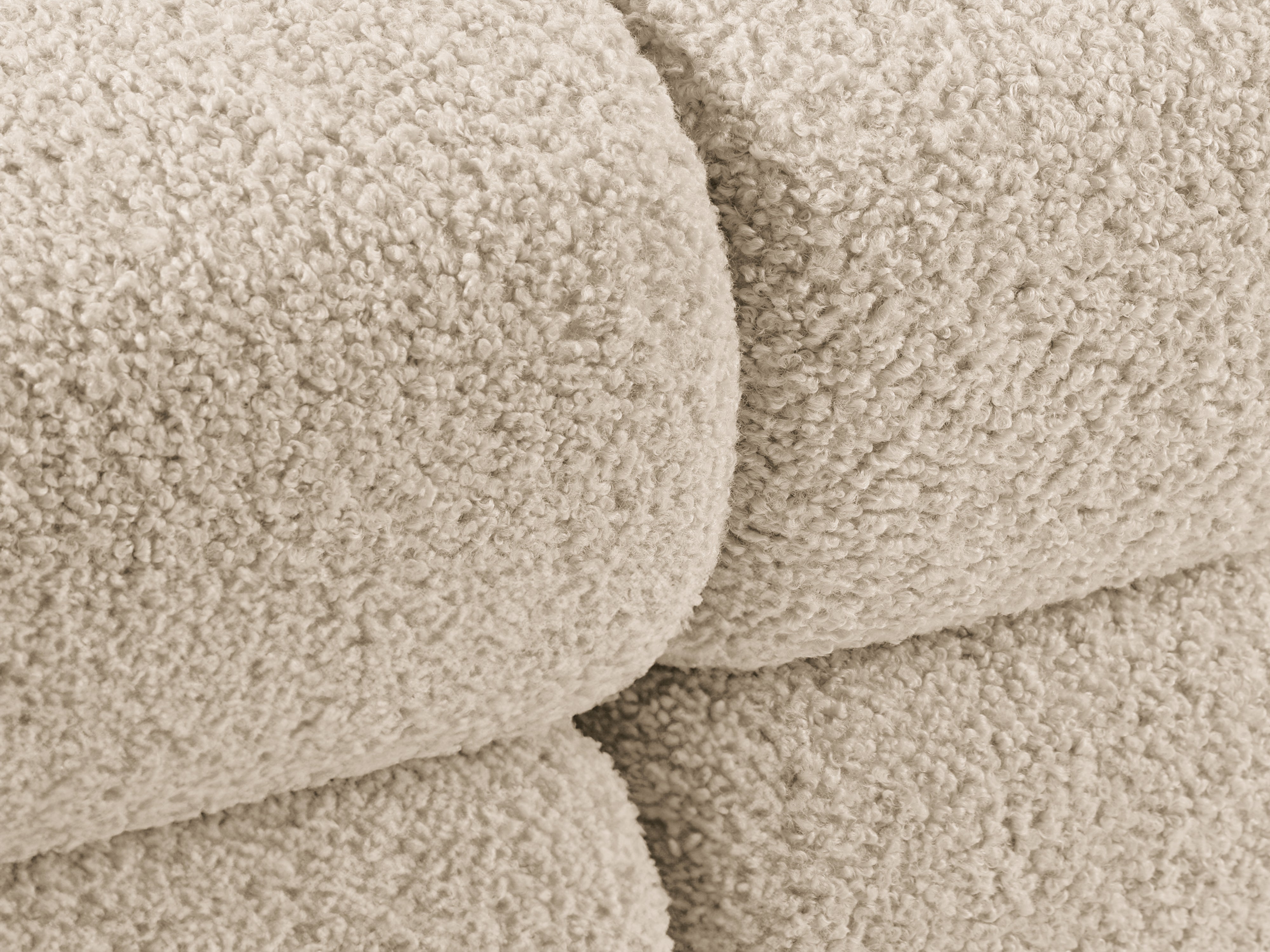BELLIS Armchair / Module in Beige Boucle