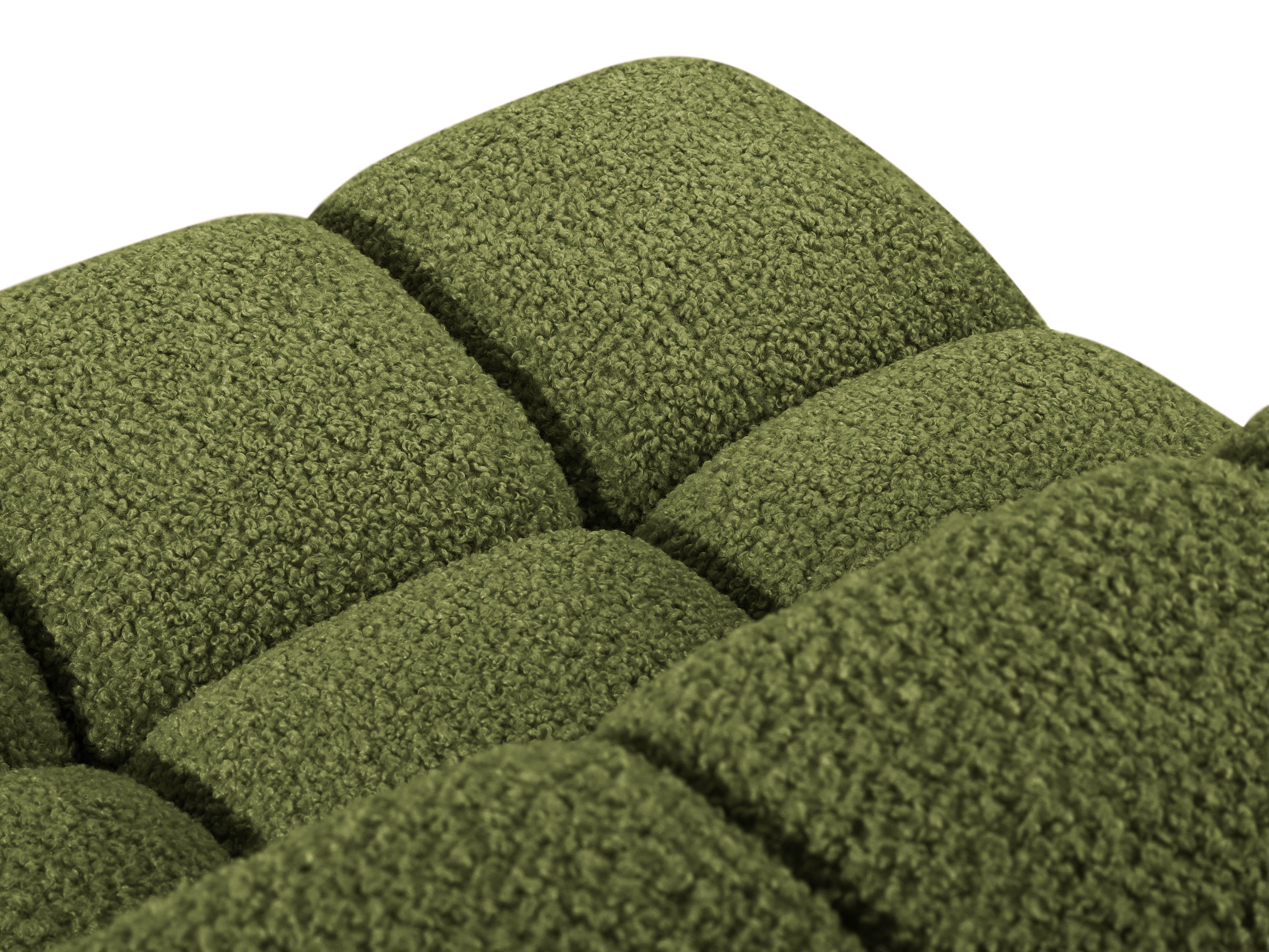BELLIS Armchair / Module in Green Boucle