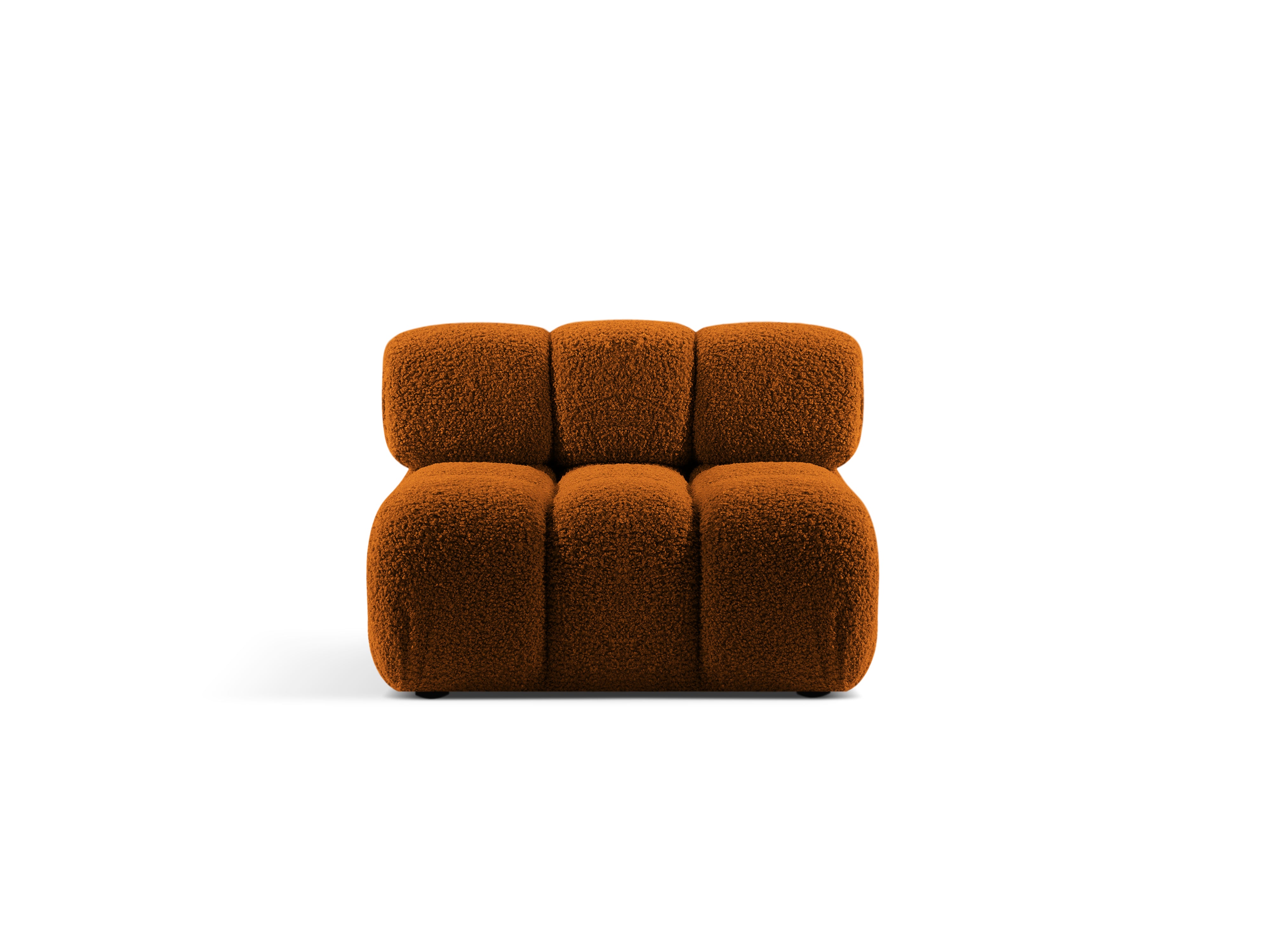 BELLIS Armchair / Module in Brick Boucle