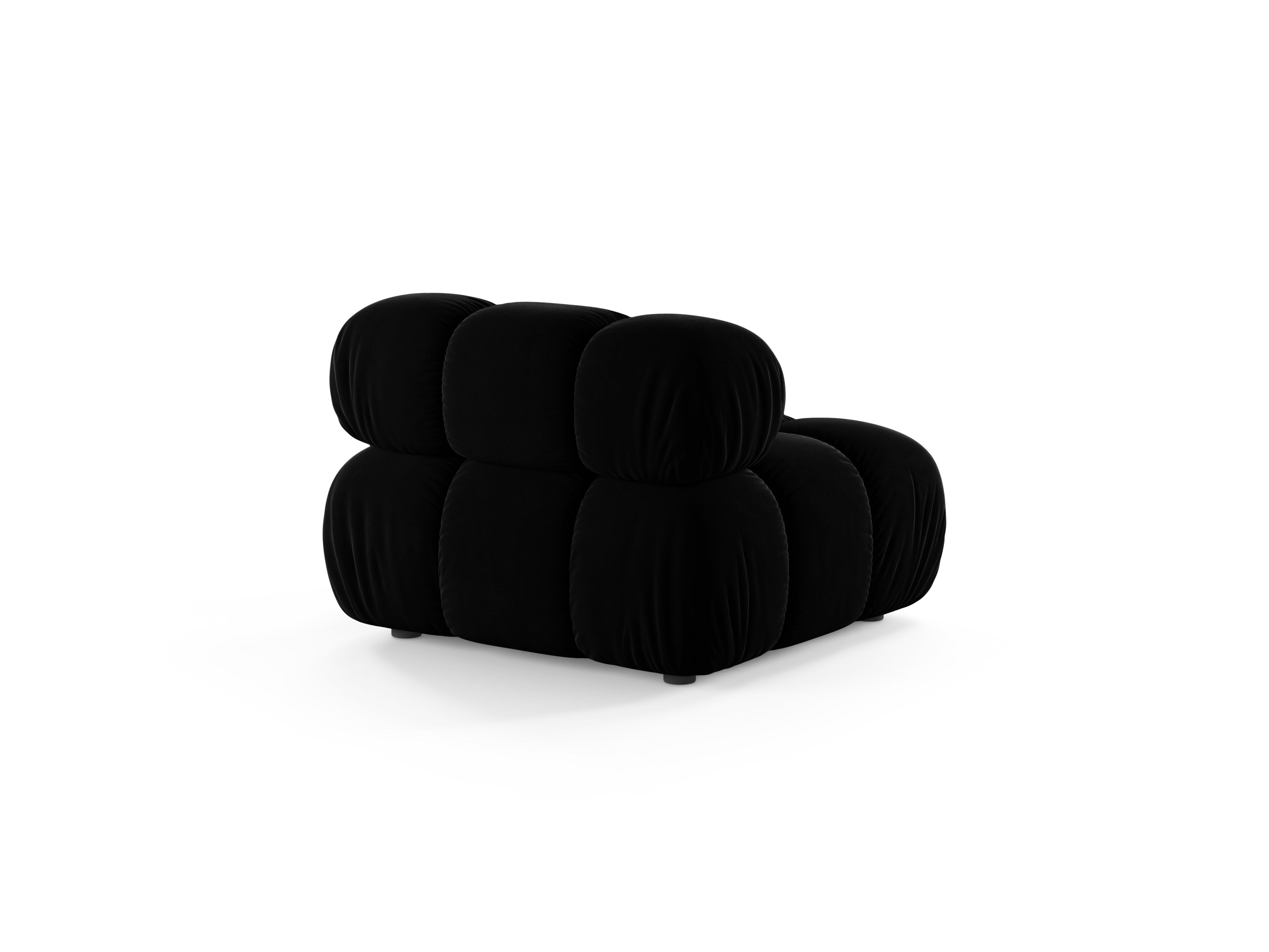 BELLIS Armchair / Module in Black Velvet