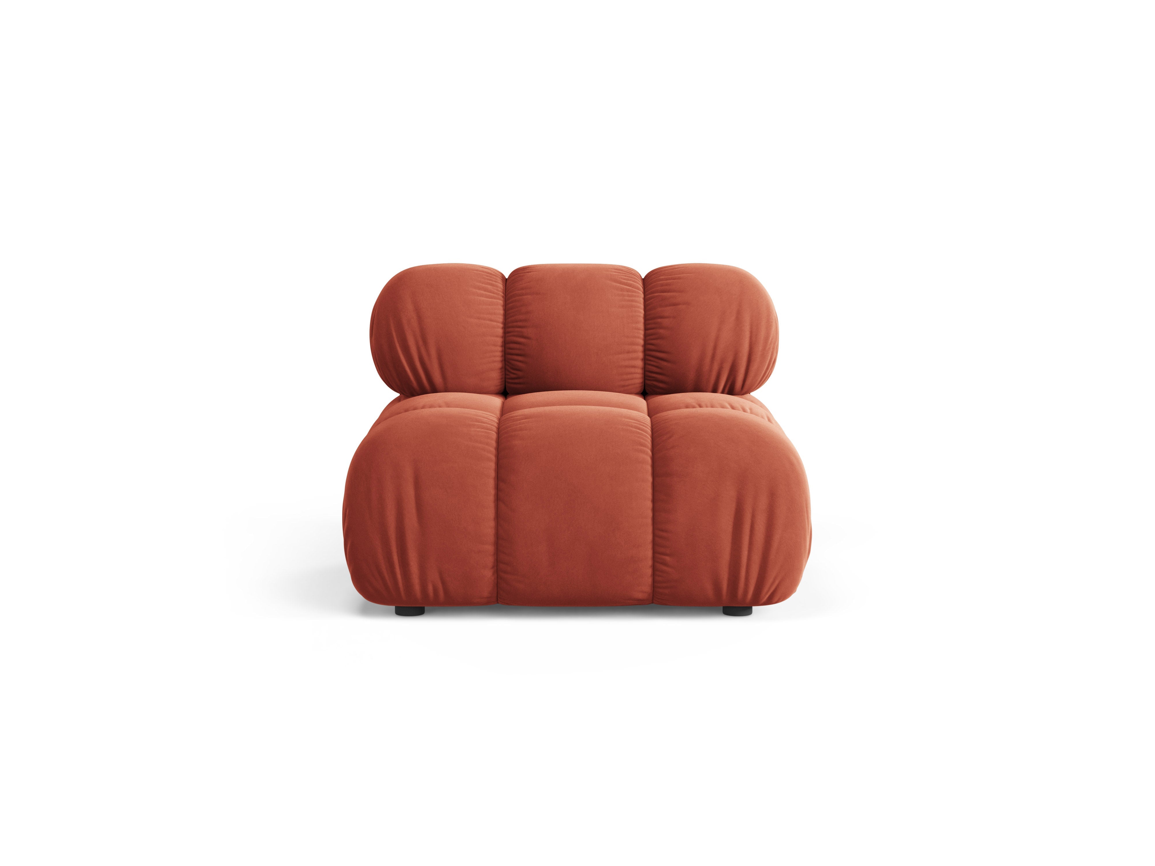 BELLIS Armchair / Module in Coral Velvet