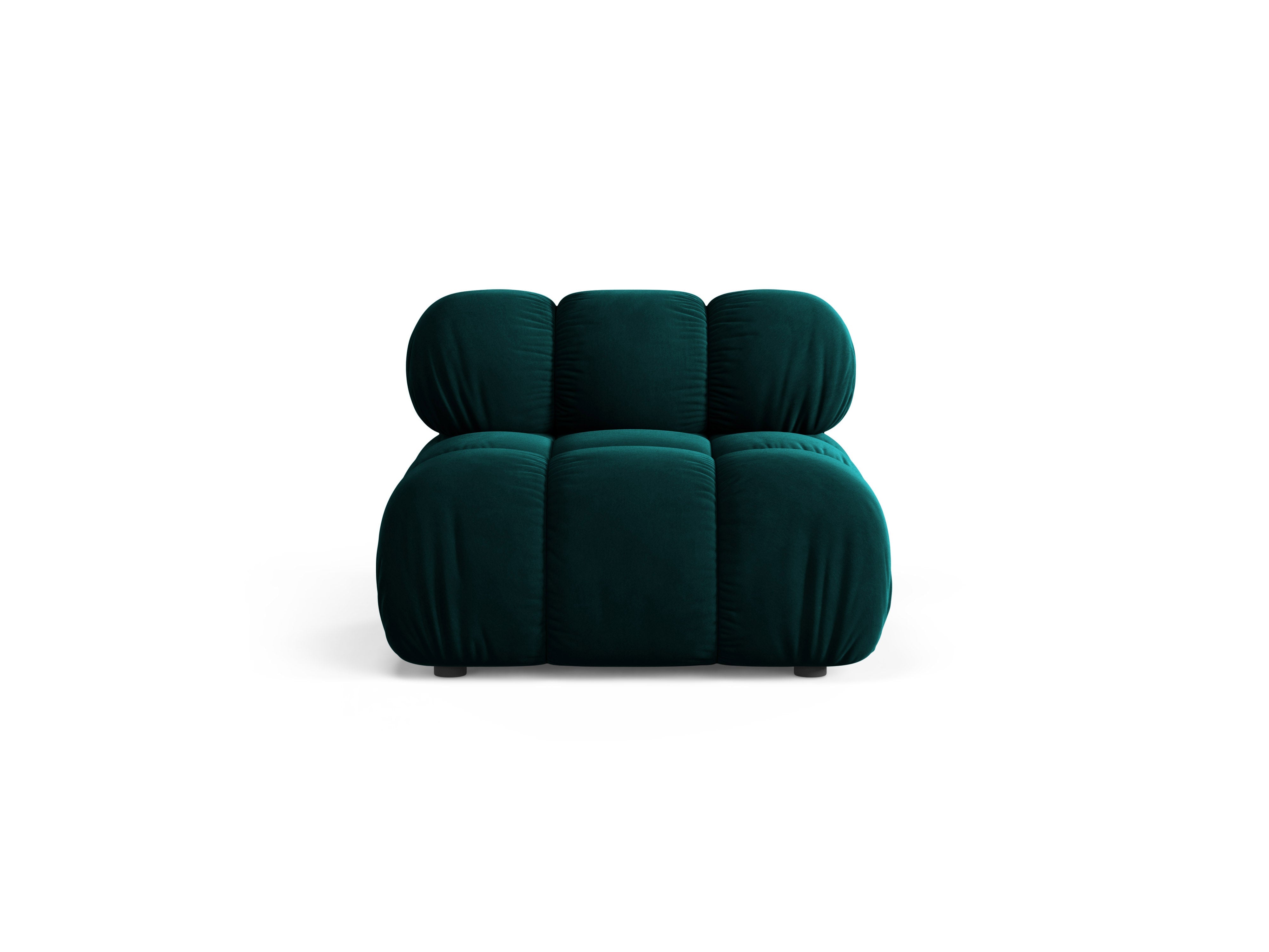 BELLIS Armchair / Module in Deep Petrol Velvet