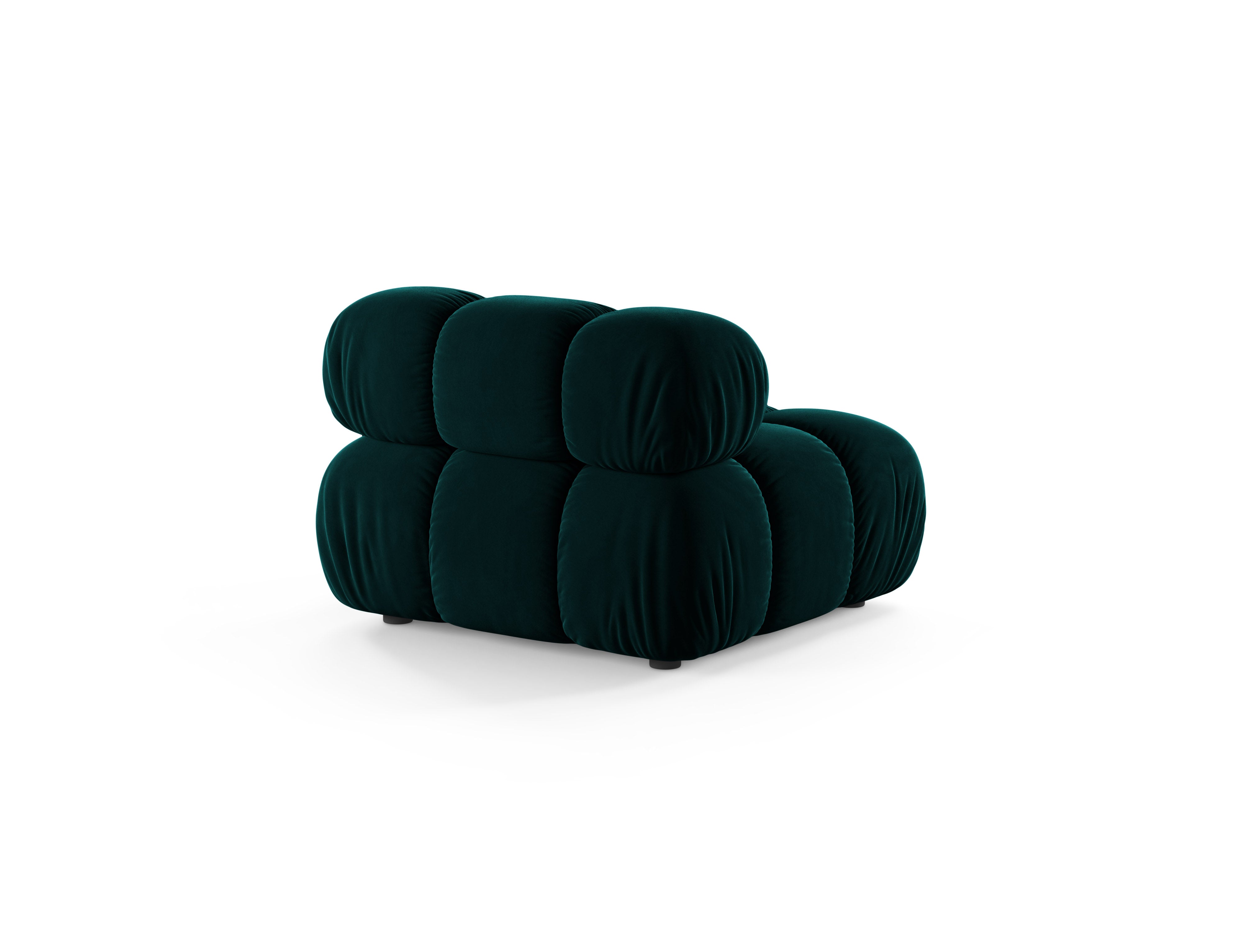 BELLIS Armchair / Module in Deep Petrol Velvet