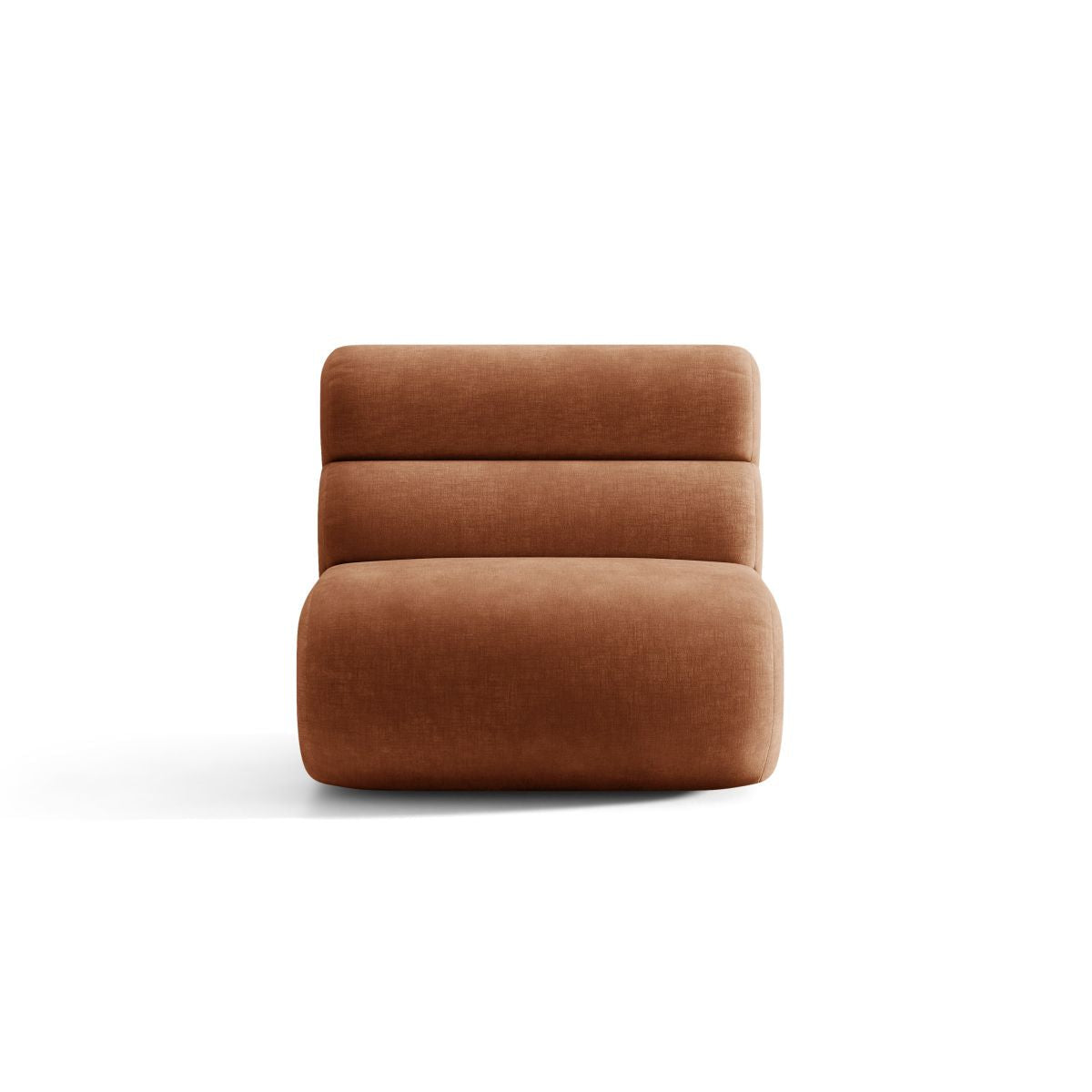 Neo Armchair / Module in Brick Chenille