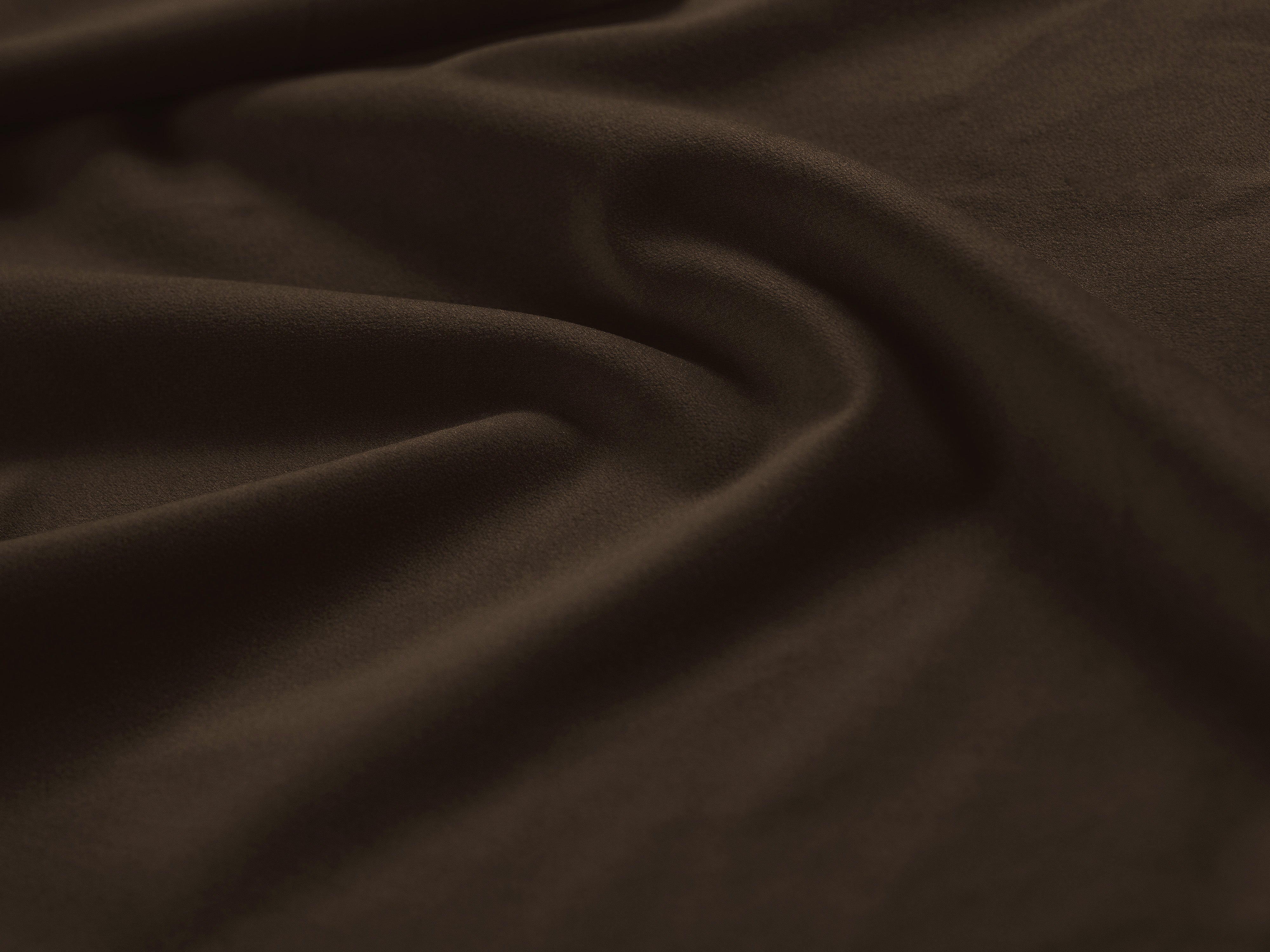 Velvet Armchair / Module BELLIS in Chocolate