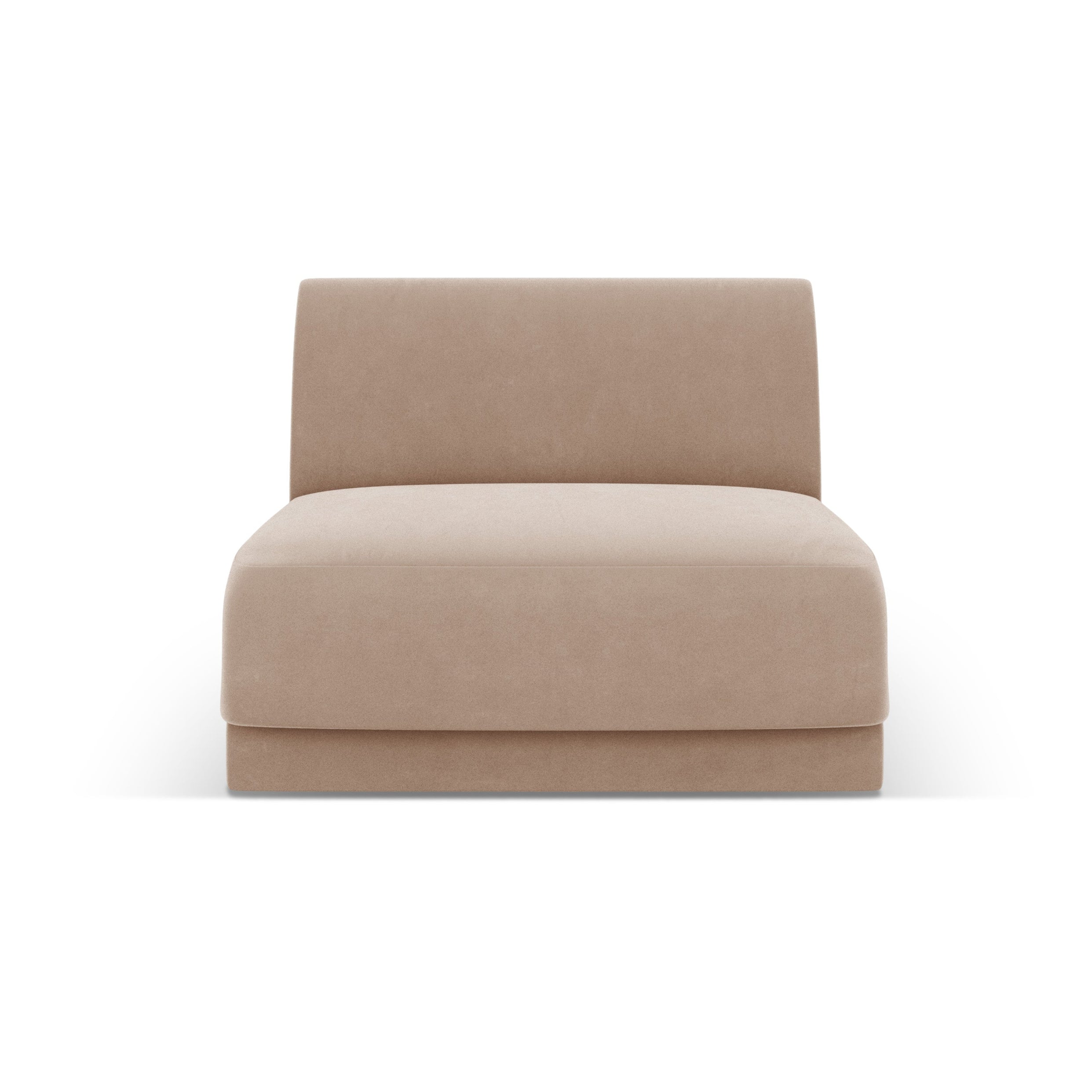 Sessel / Samtmodul MILEY cappuccino