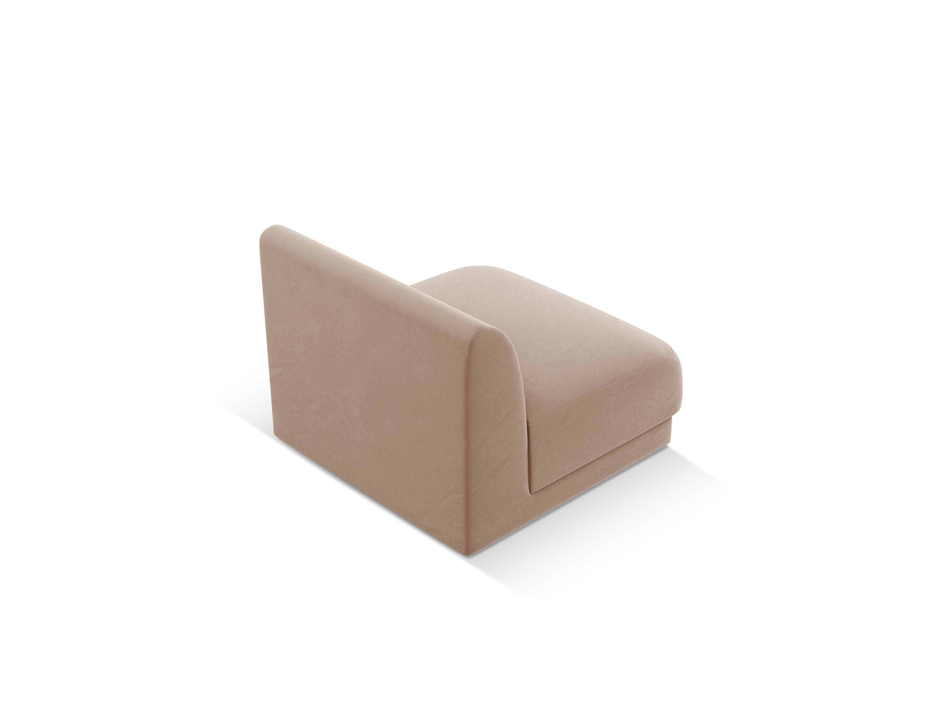 Sessel / Samtmodul MILEY cappuccino
