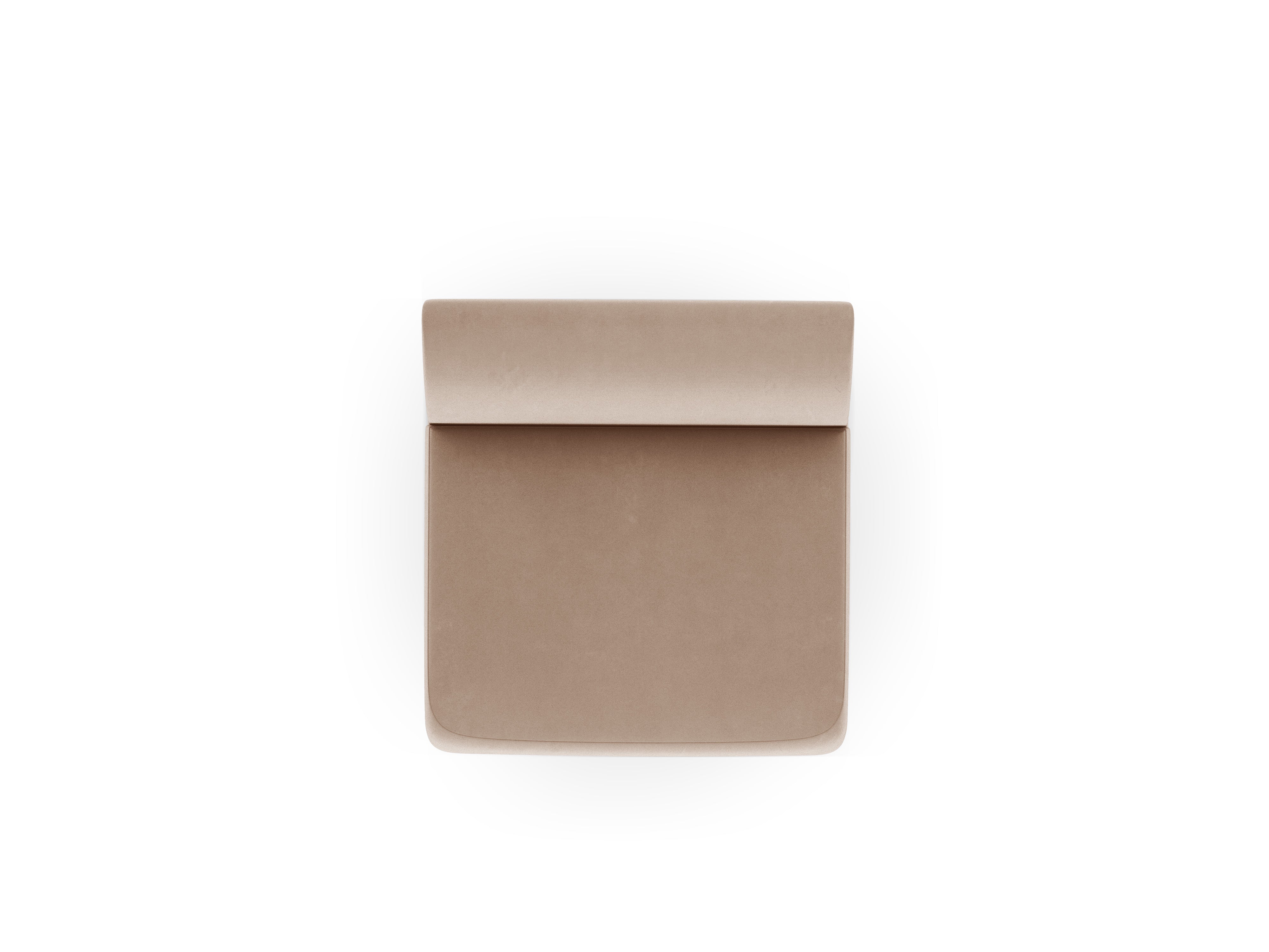 Sessel / Samtmodul MILEY cappuccino