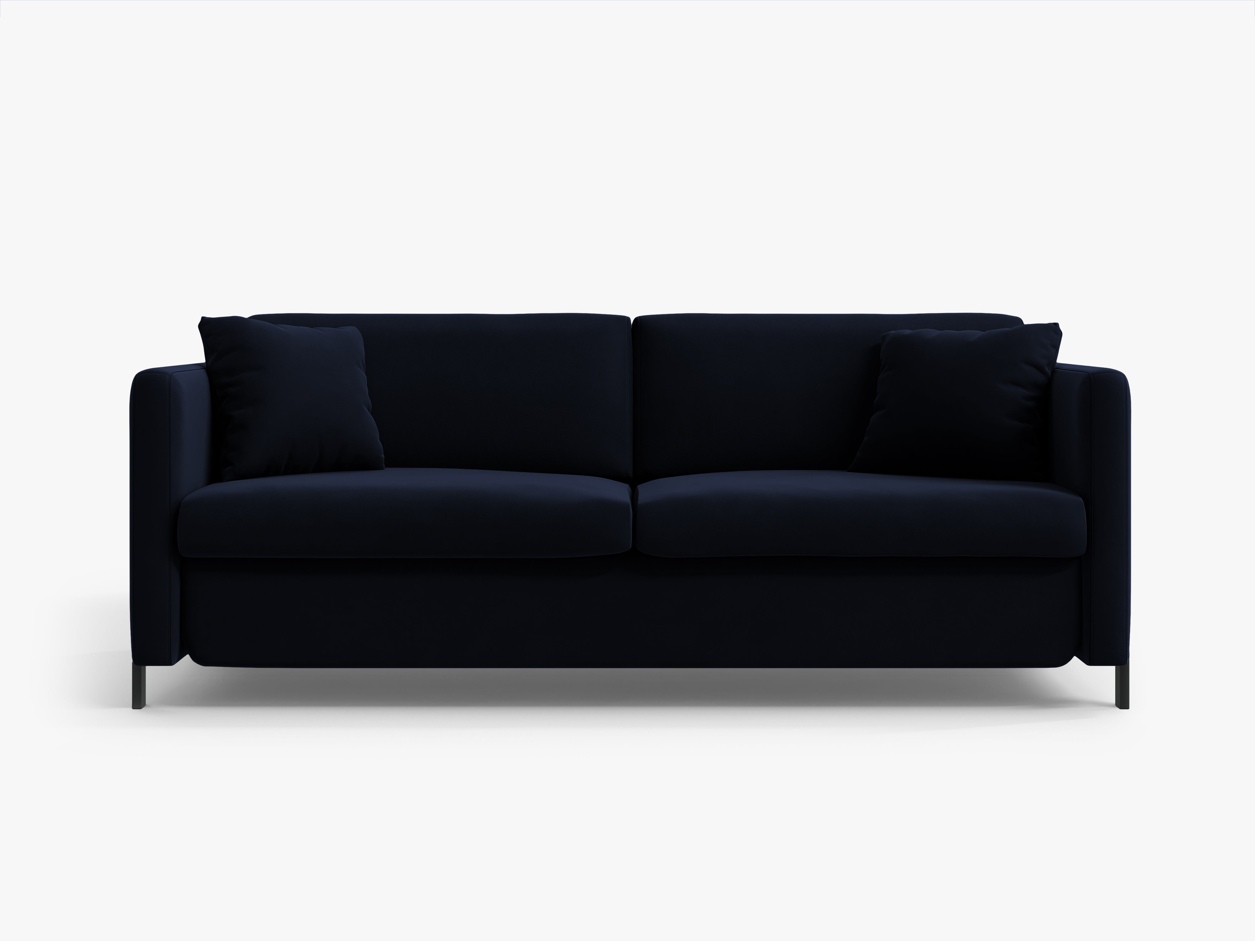 Samtsofa mit Bettfunktion, "Gloria", 2 Sitze, Royal Blue, 182x102x80
In Europa gemacht