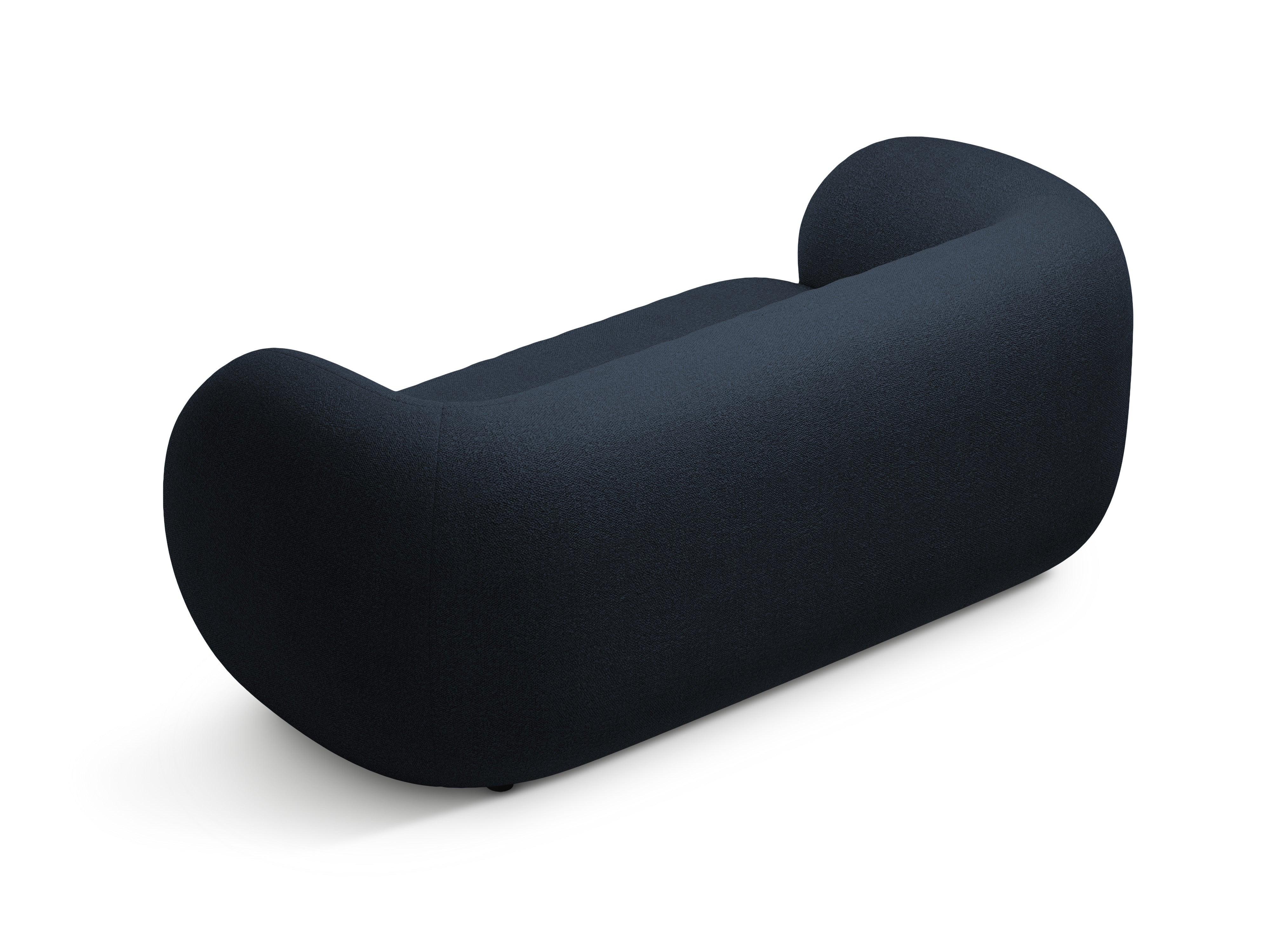 Sofa 2-sitzig KATE marineblau Boucle