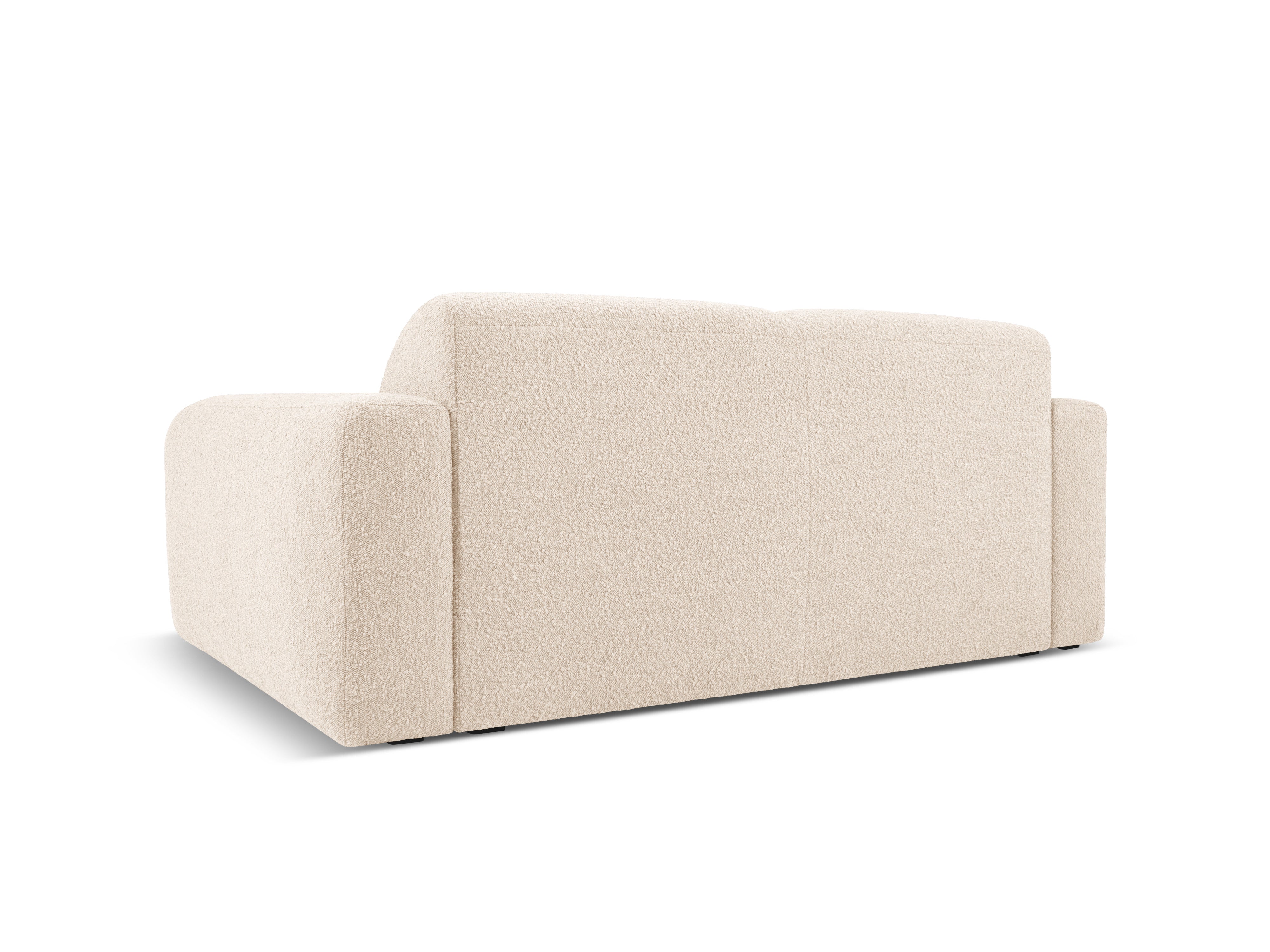 Sofa w tkaninie boucle 2-osobowa MOLINO beżowy Micadoni Eye on Design