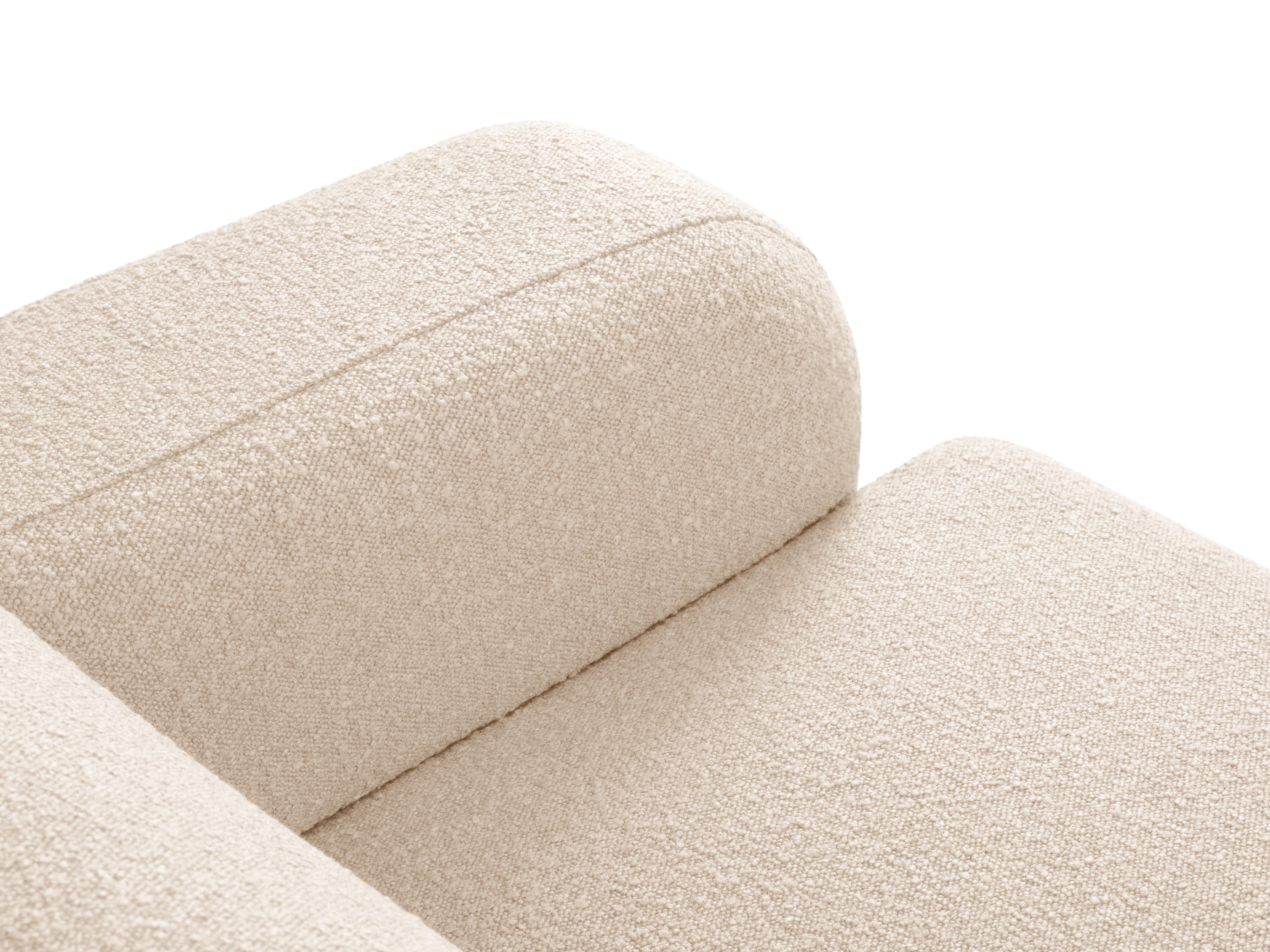 Sofa w tkaninie boucle 2-osobowa MOLINO beżowy Micadoni Eye on Design