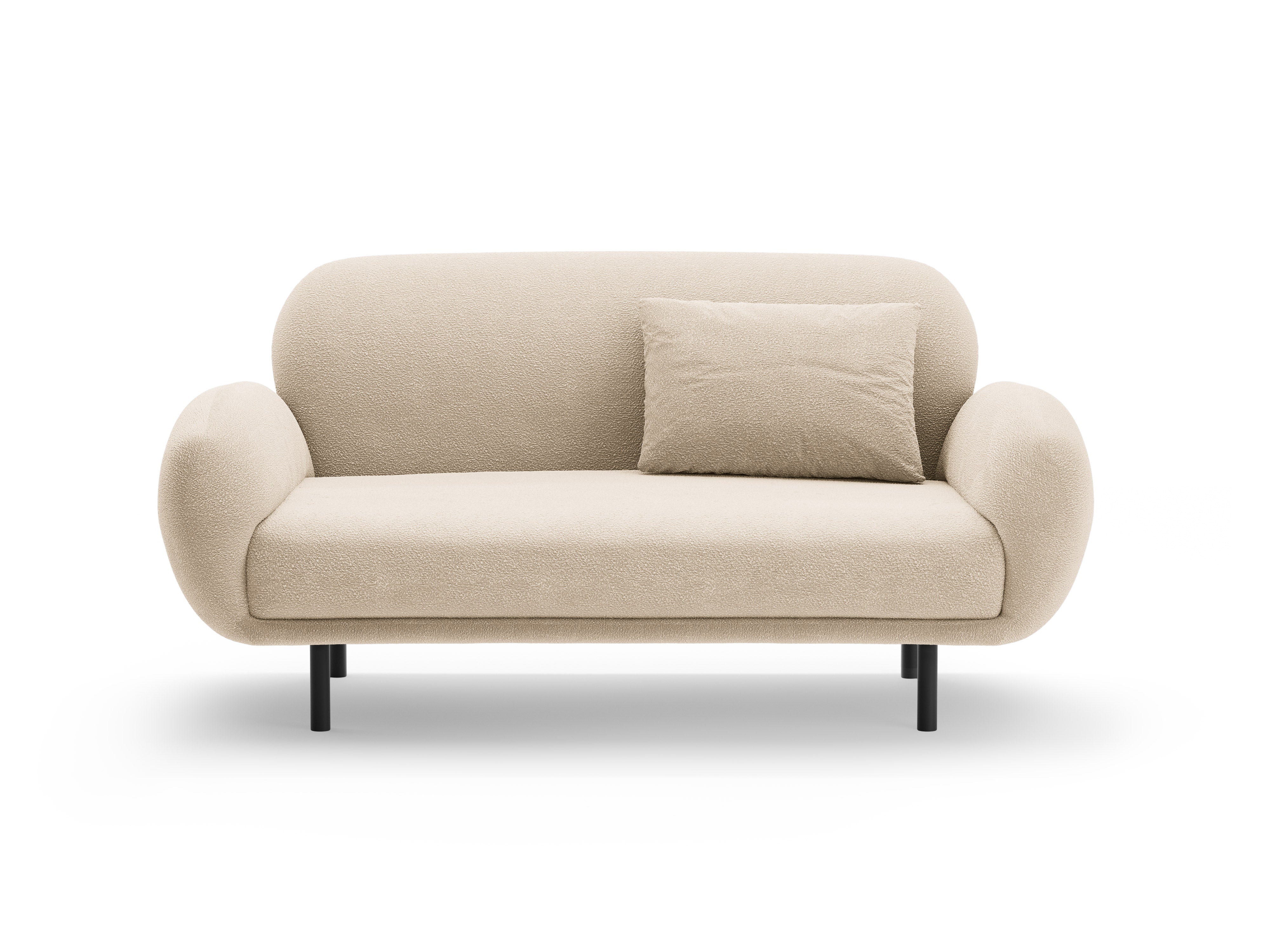 Sofa 2-sitzig POPPY beige Boucle