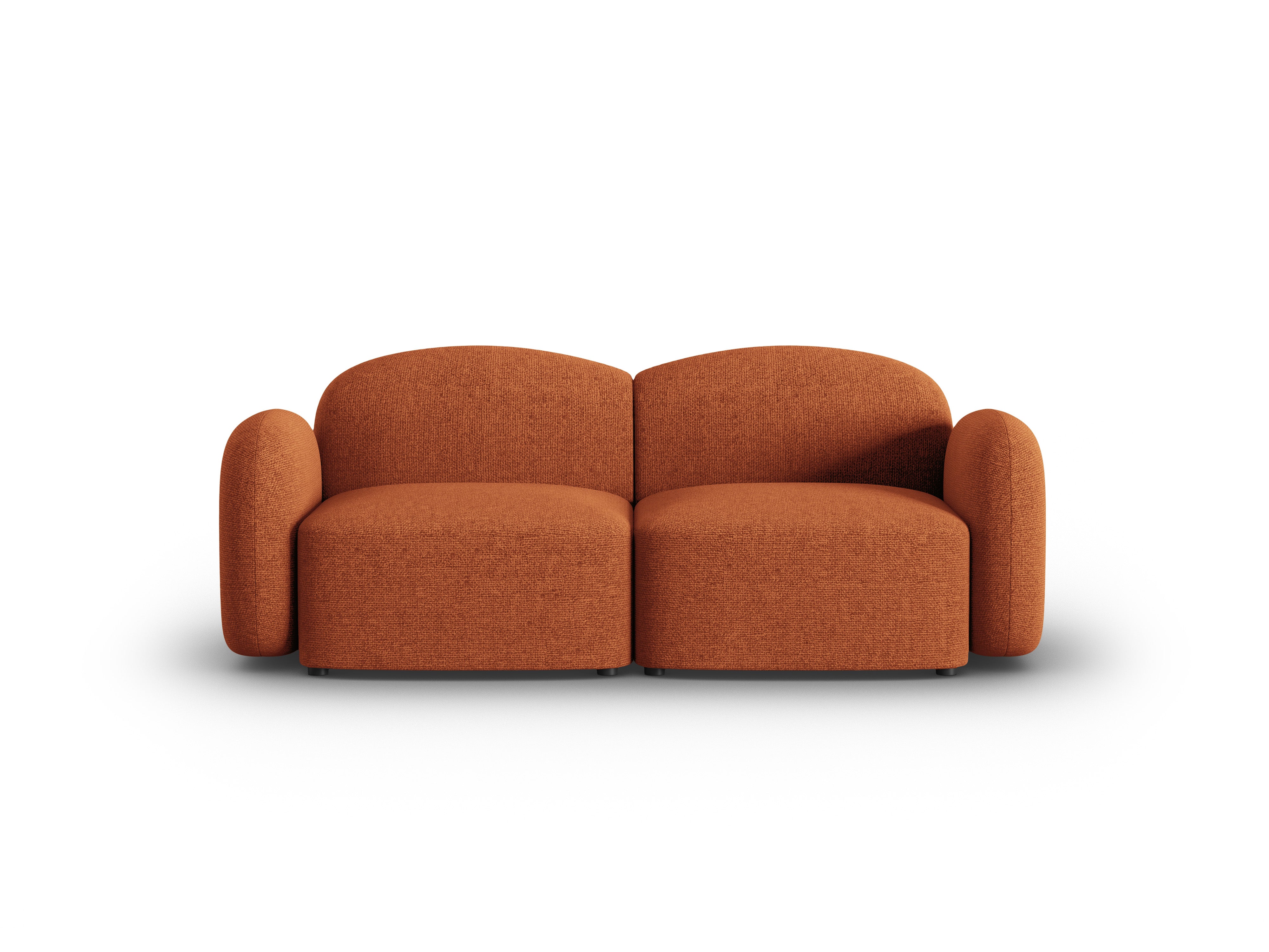 Sofa 2-osobowa BLAIR szenil terracotta melanż Micadoni Eye on Design