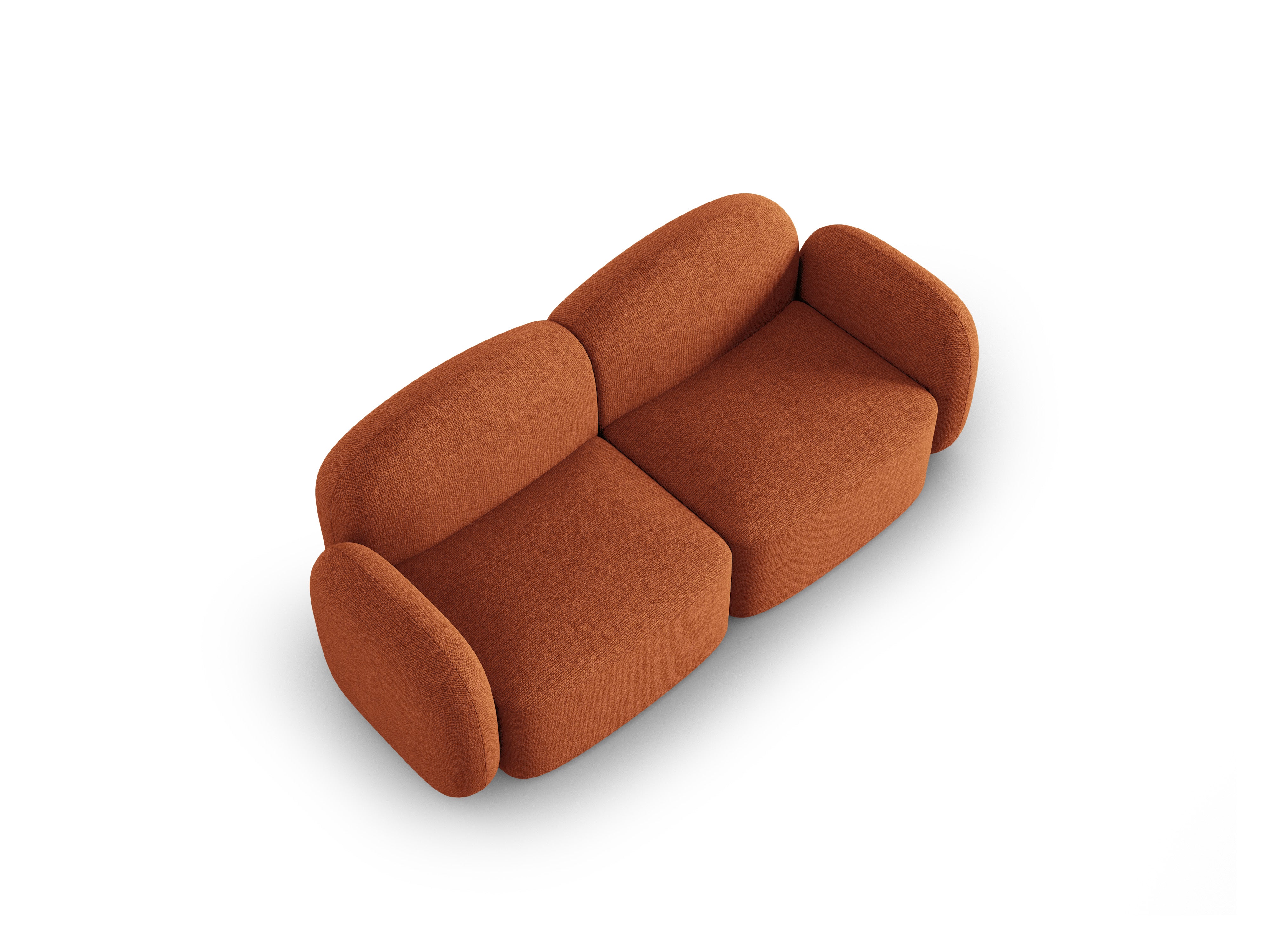 Sofa 2-osobowa BLAIR szenil terracotta melanż Micadoni Eye on Design