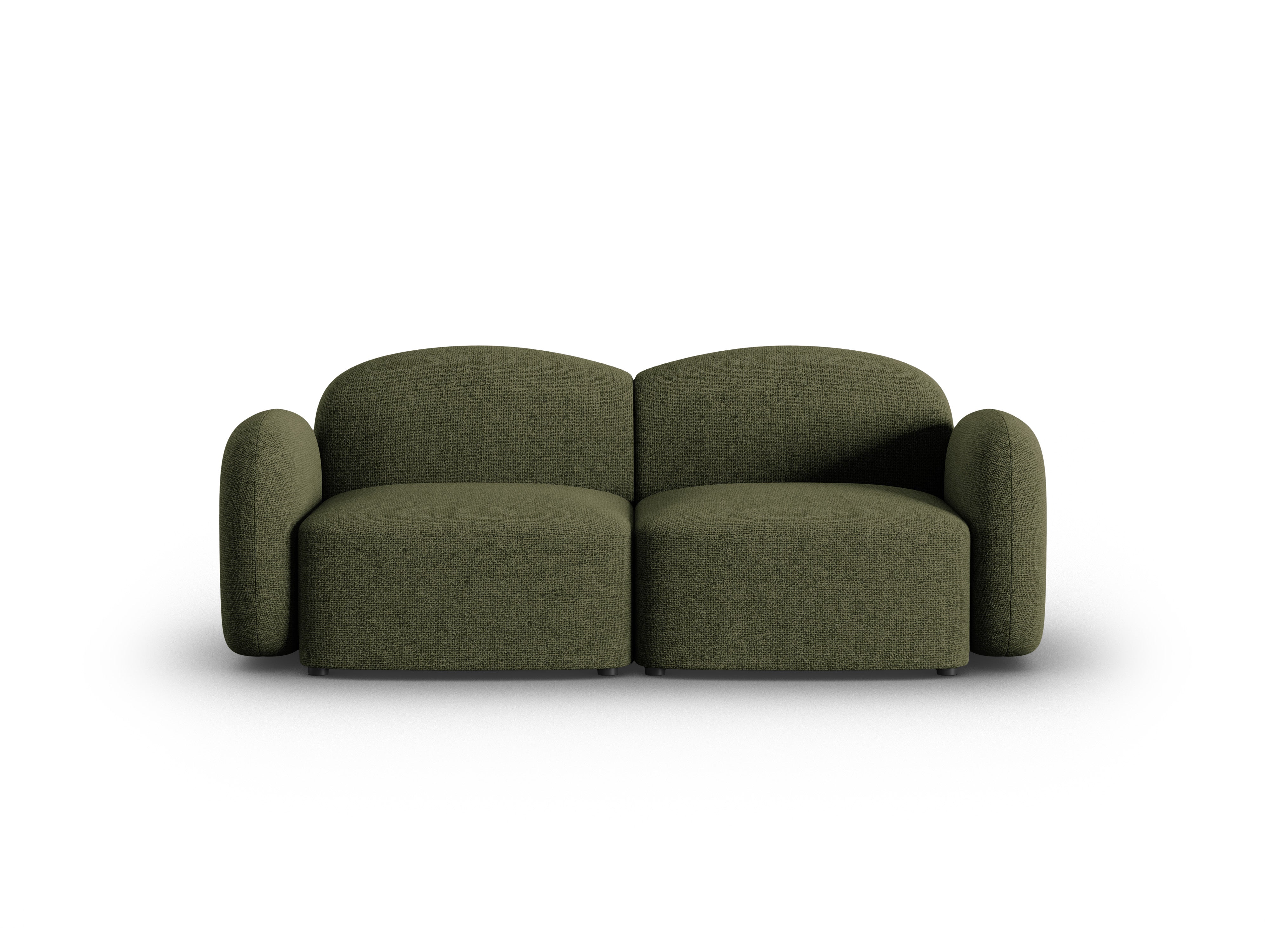 Sofa 2-osobowa BLAIR szenil zielony melanż Micadoni Eye on Design