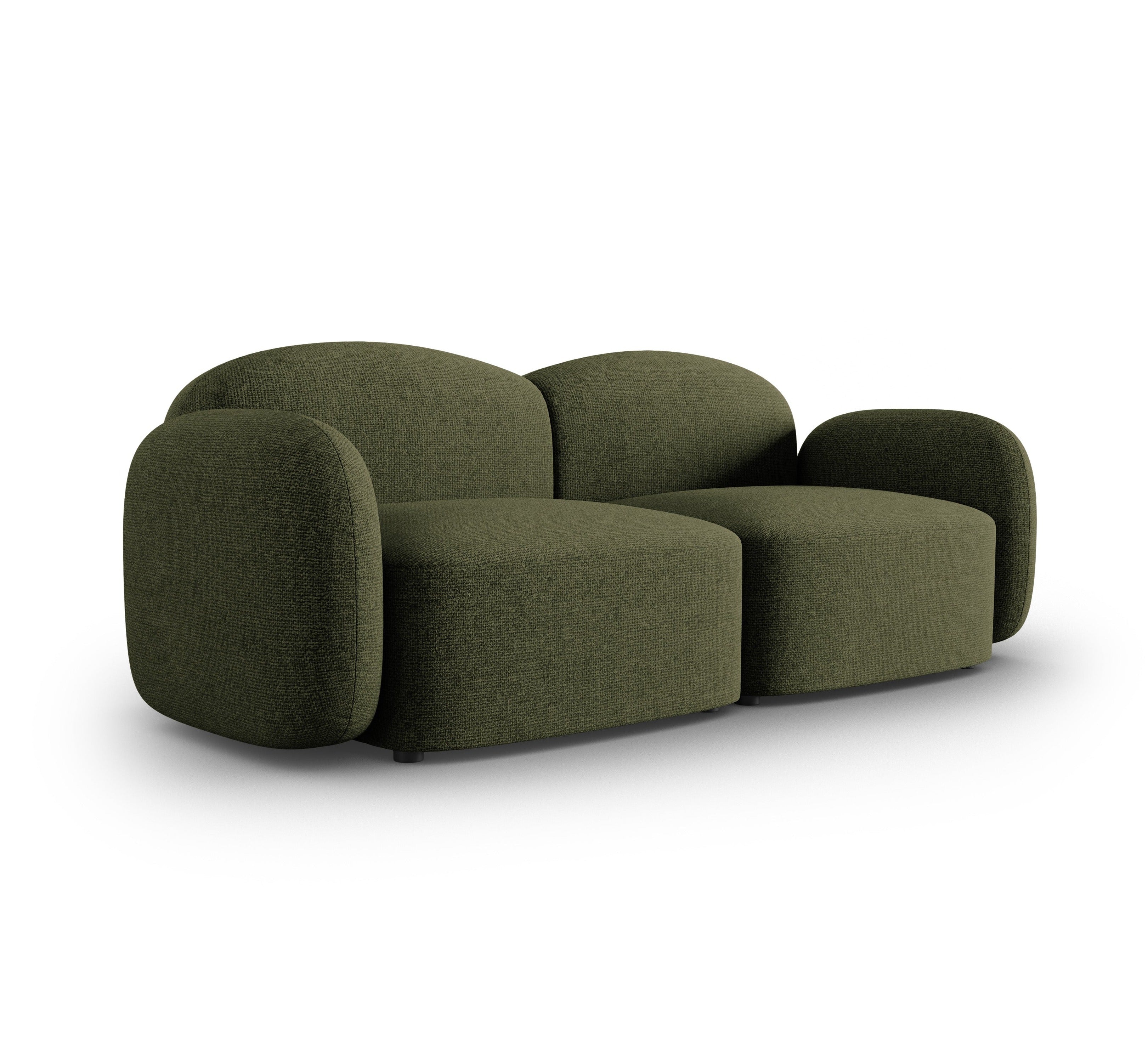 Sofa 2-osobowa BLAIR szenil zielony melanż Micadoni Eye on Design