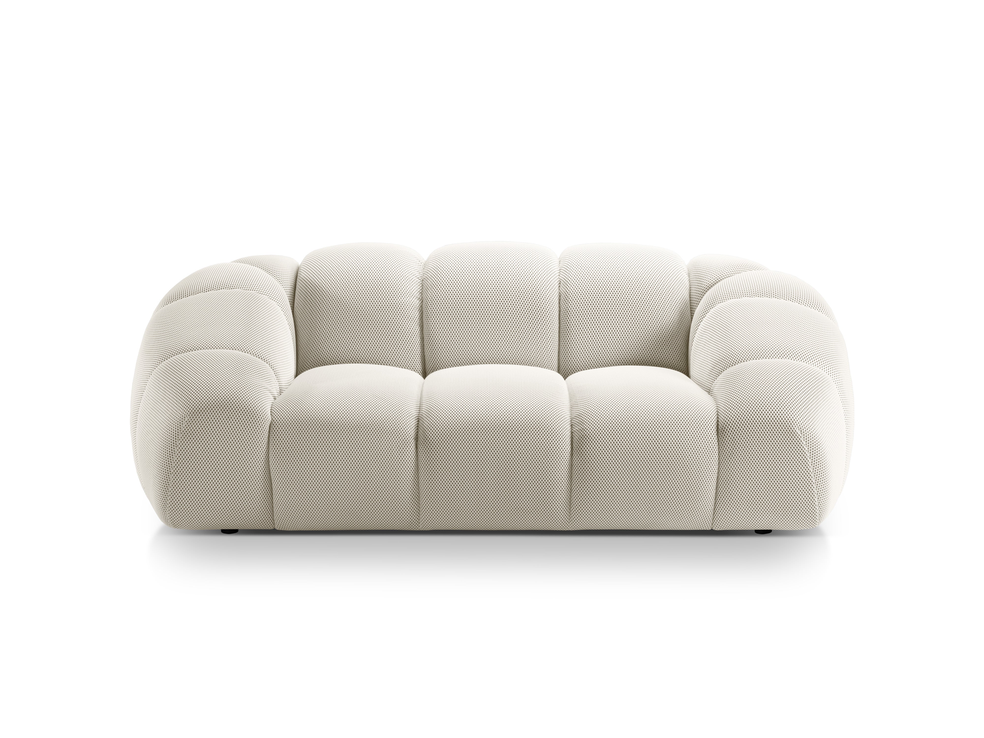 Sofa 2-Sitzer DIANA hellbeige