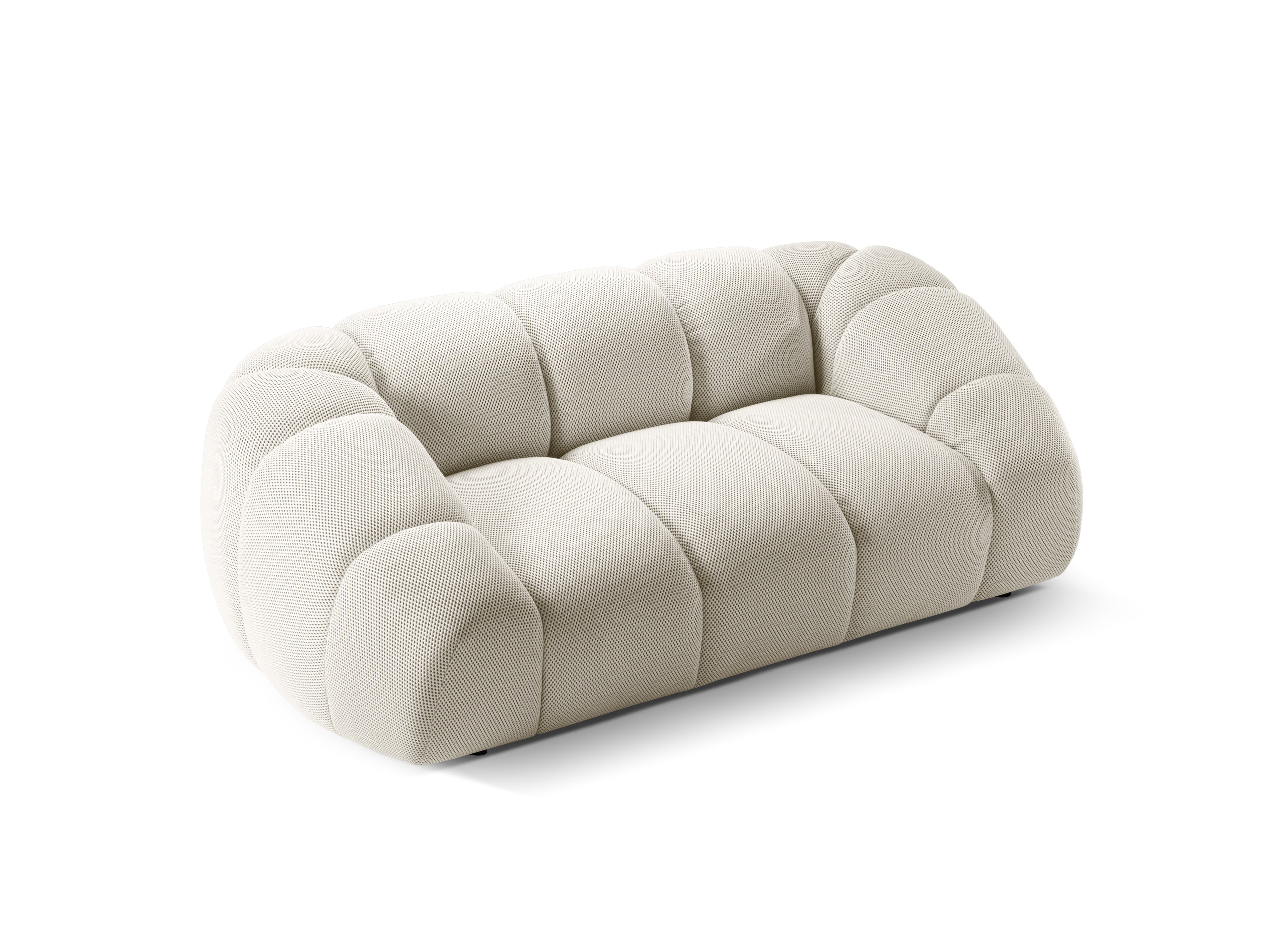 Sofa 2-Sitzer DIANA hellbeige