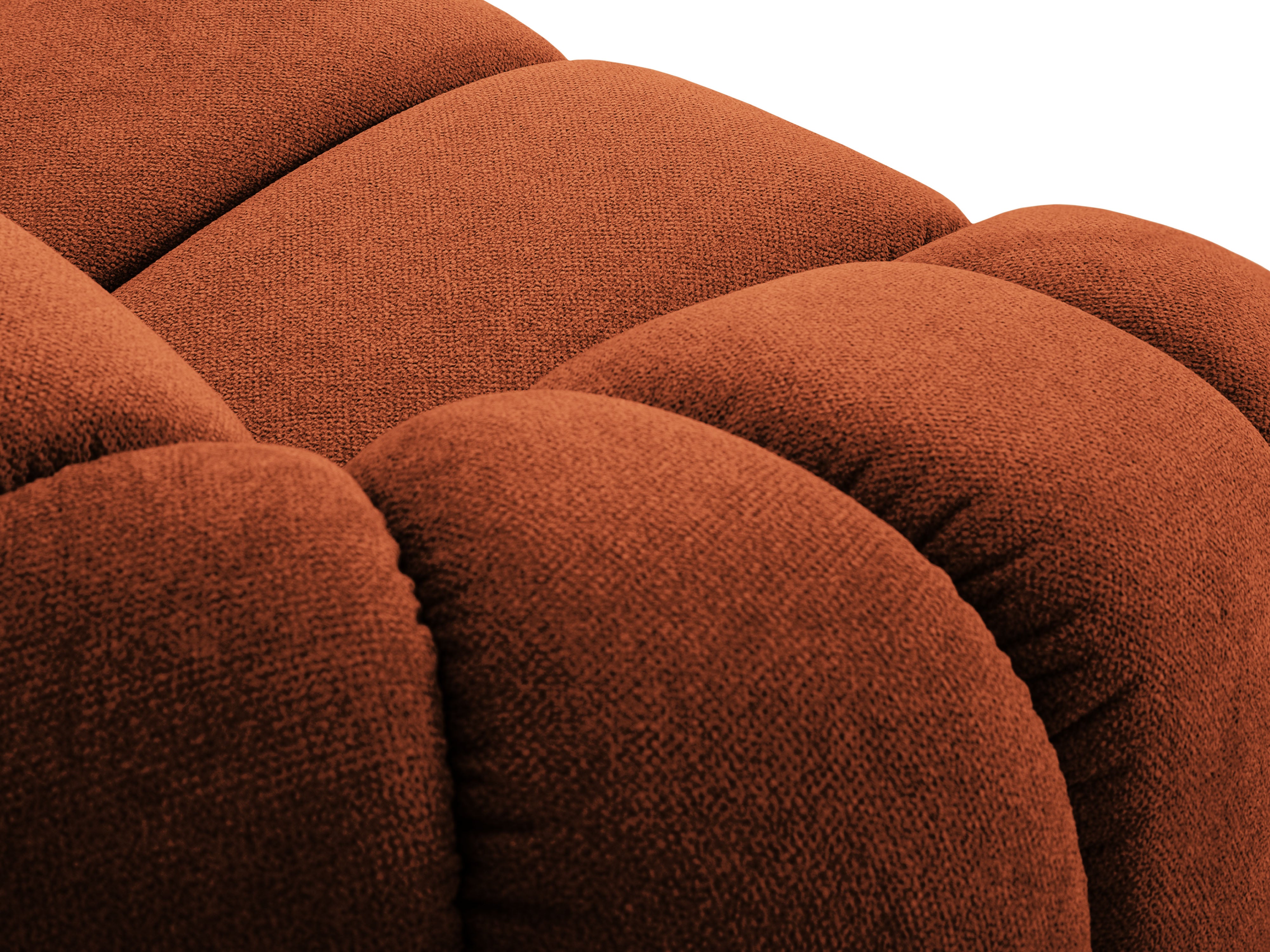 Velvet Linksecke Sofa, "Diana", 3 Sitze, Terrakotta, 294x182x72
In Europa gemacht