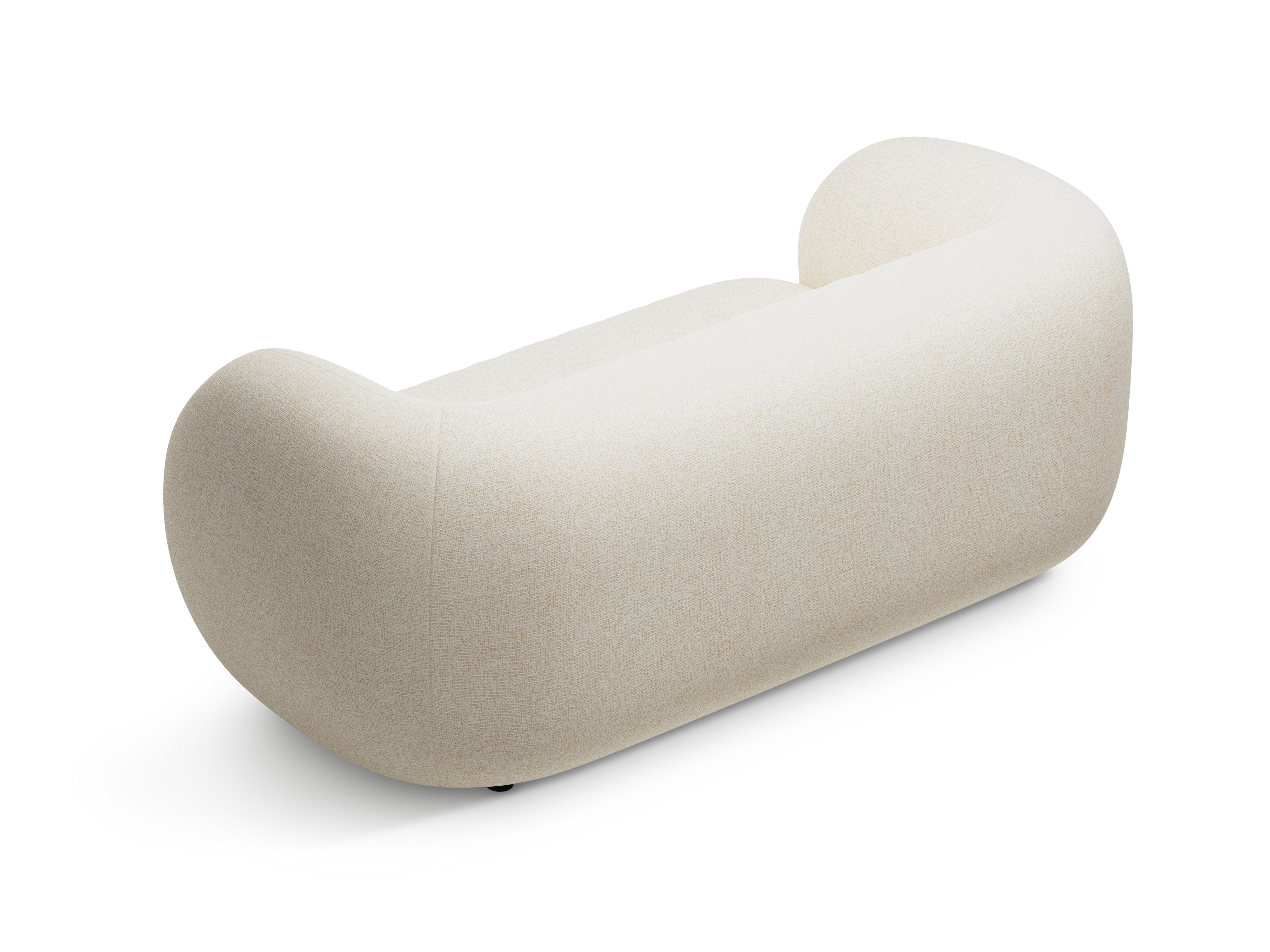 Sofa 2-sitzig KATE hellbeige Melange