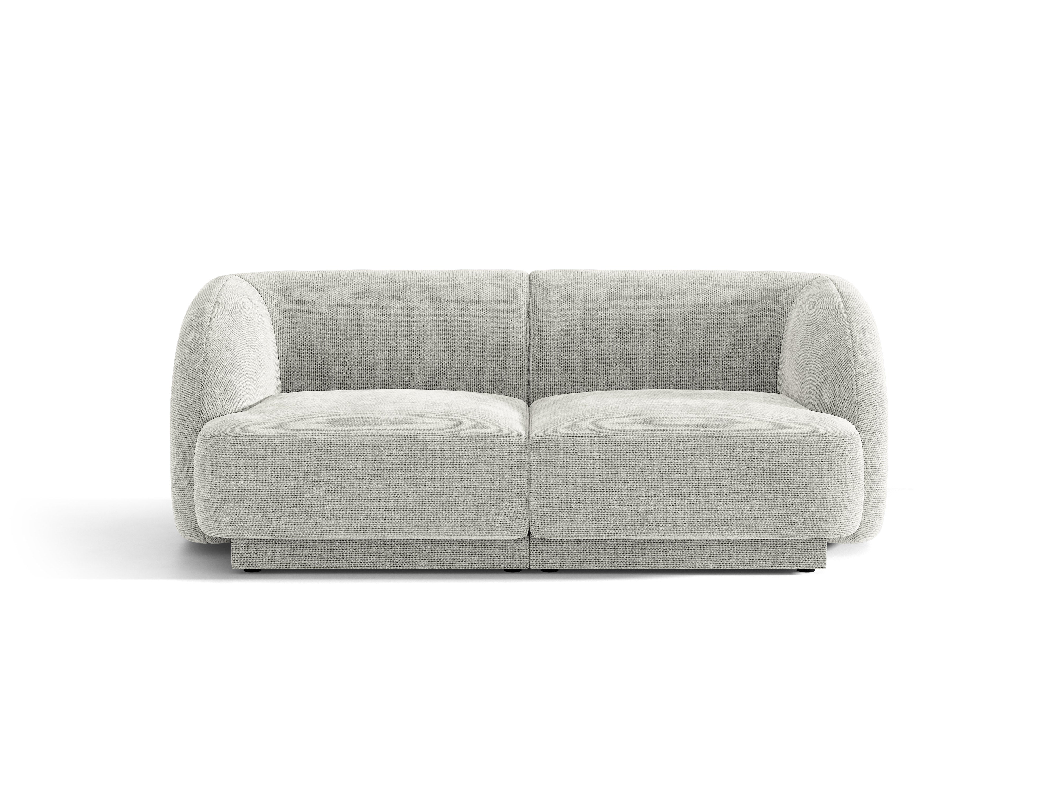 Sofa 2-osobowa MILEY szary szenil do salonu