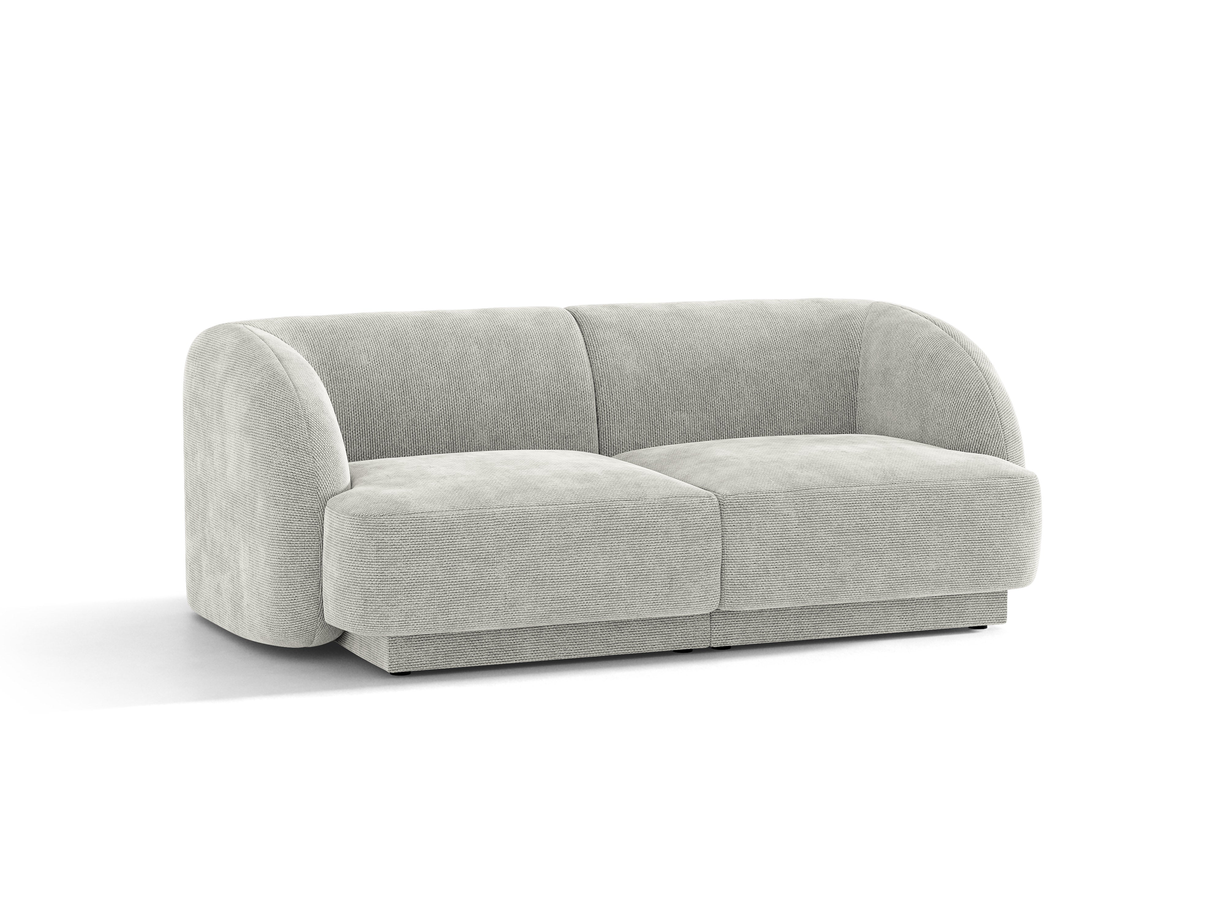Sofa 2-osobowa MILEY szary szenil – Micadoni