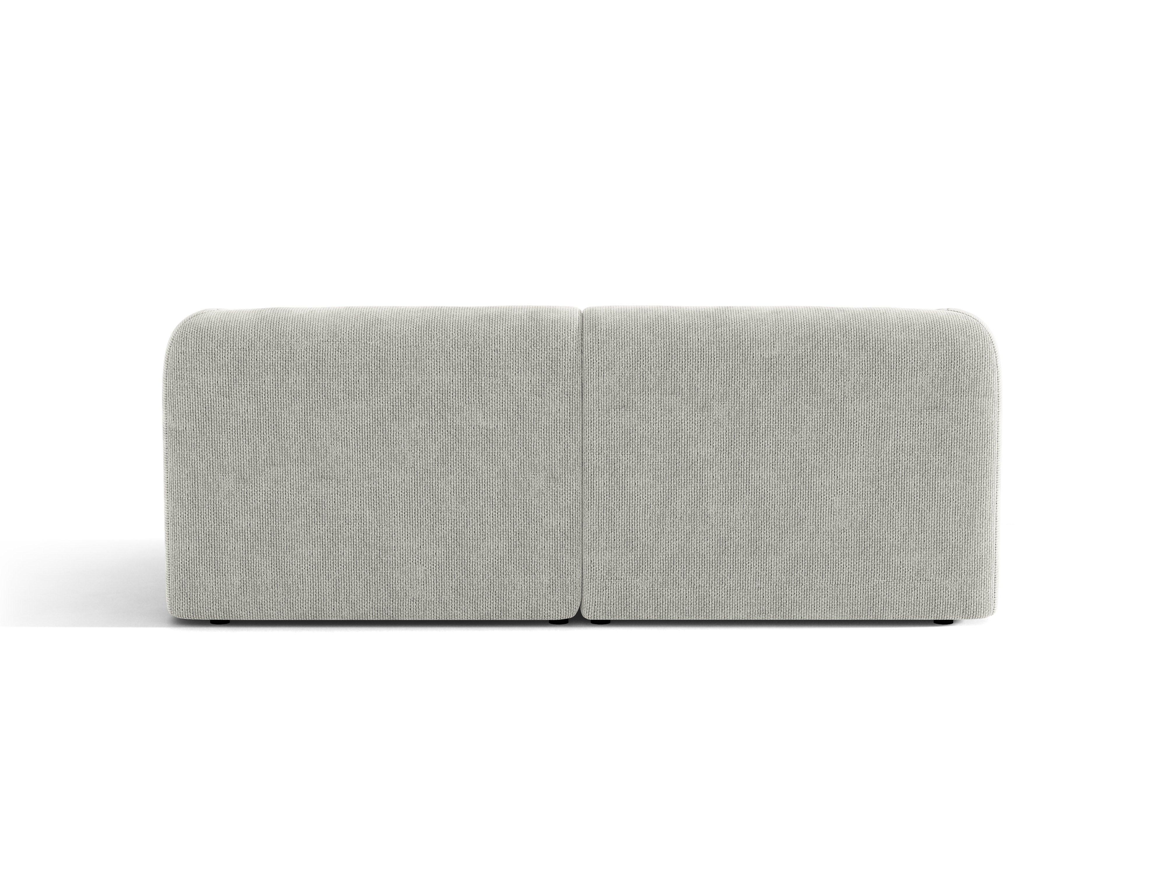 Sofa 2-osobowa MILEY szary szenil do salonu – Micadoni