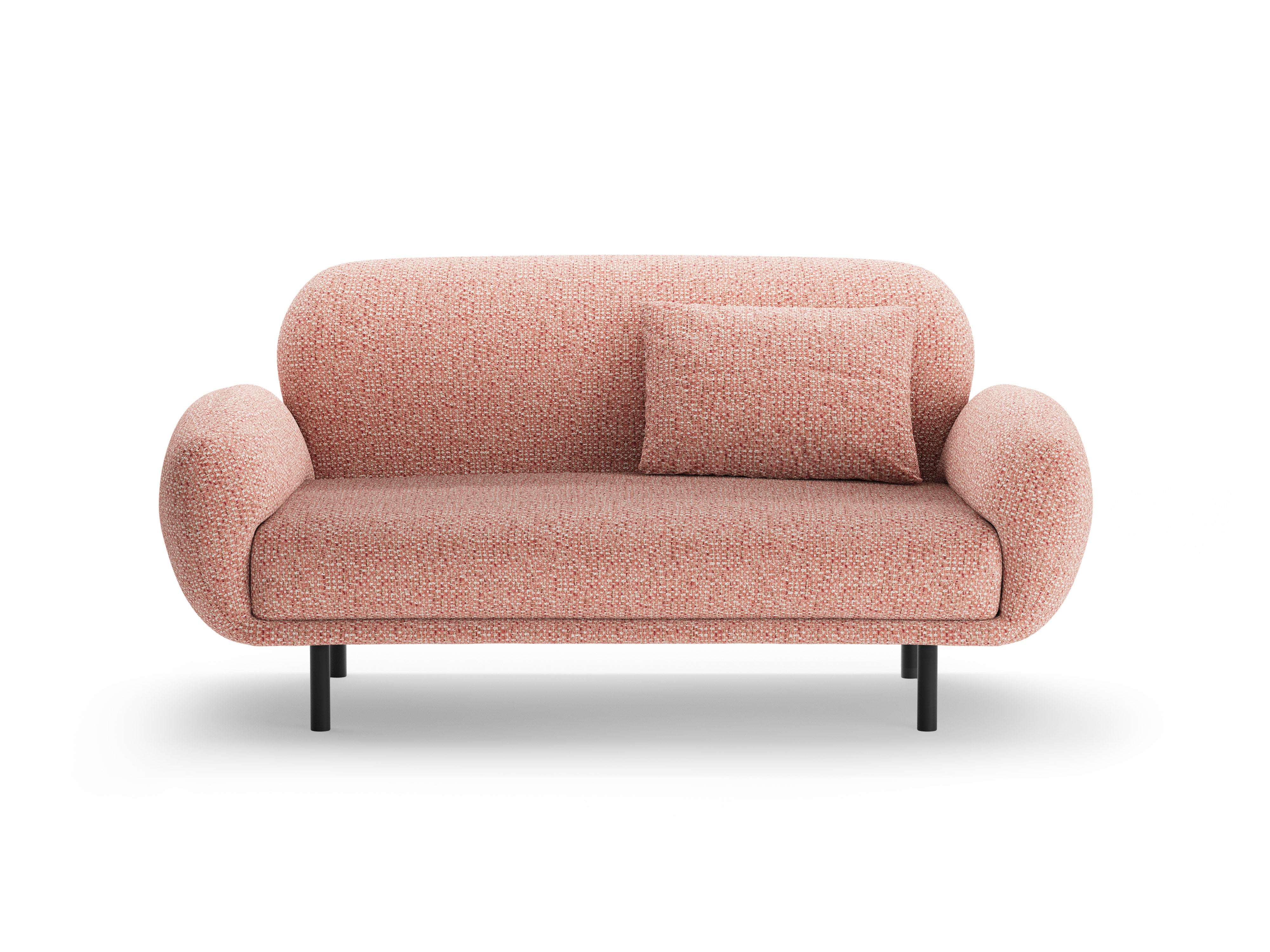 2-seater Sofa POPPY pink chenille