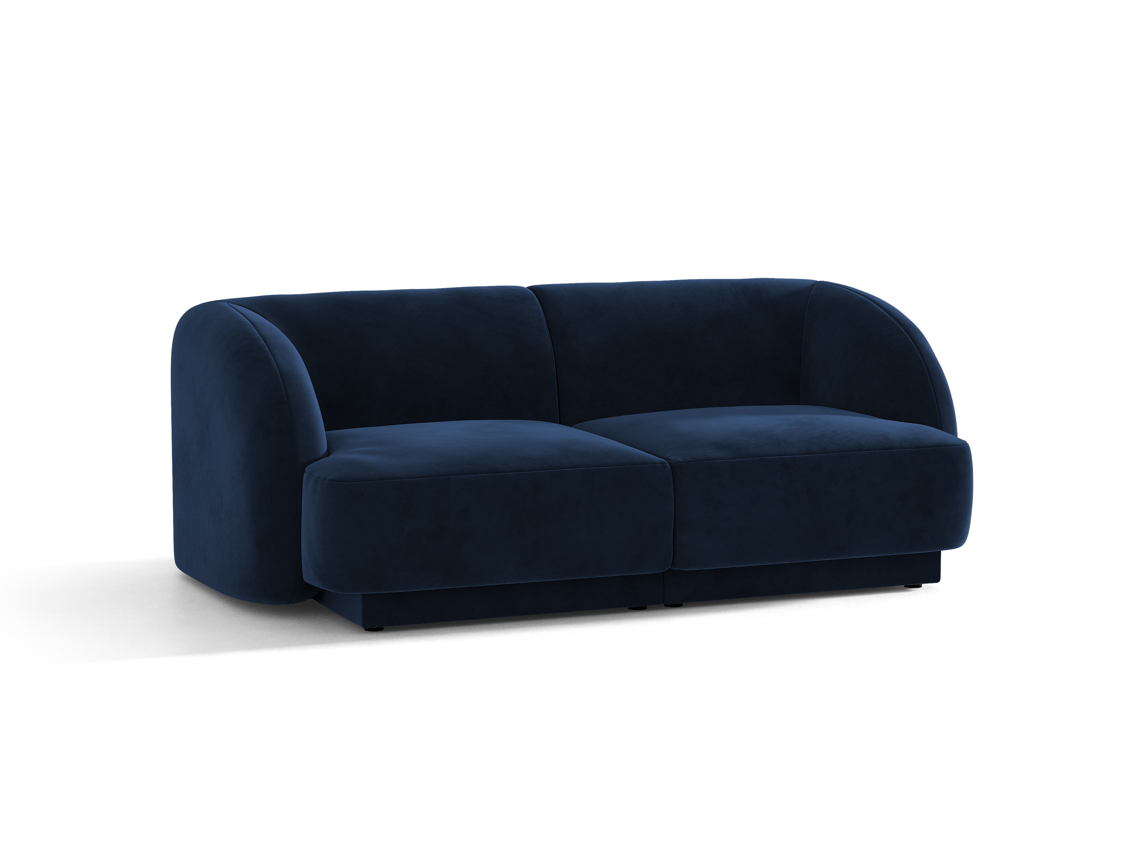 Velvet 2-Seater Sofa MILEY Royal Blue
